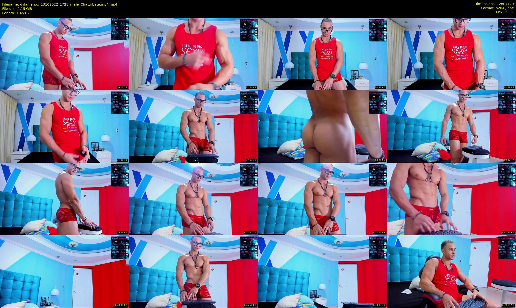 dylanlenox — 106 minute Chaturbate male cam show recording, 720p, Oct 13, 2022