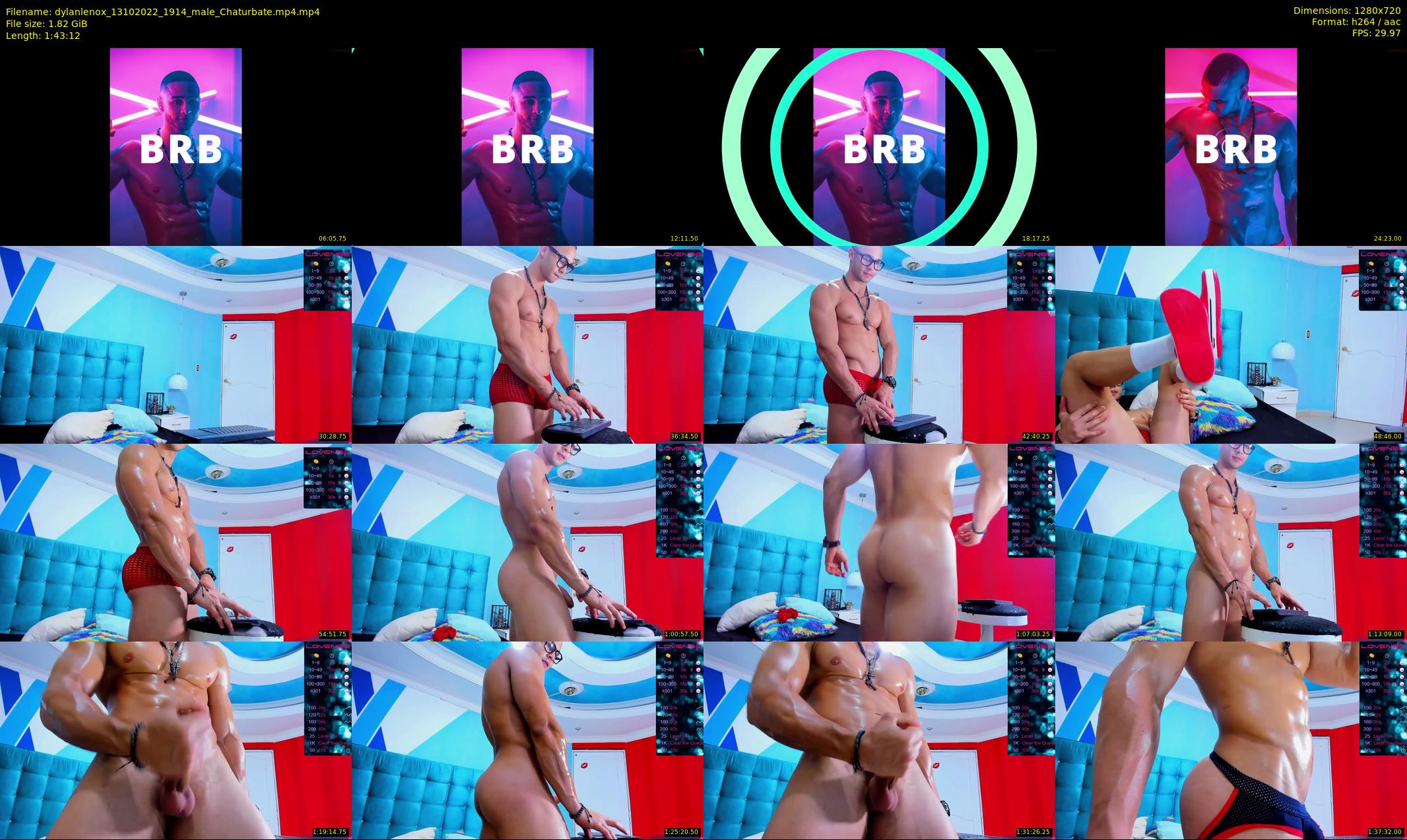 dylanlenox — 104 minute Chaturbate male cam show recording, 720p, Oct 13, 2022