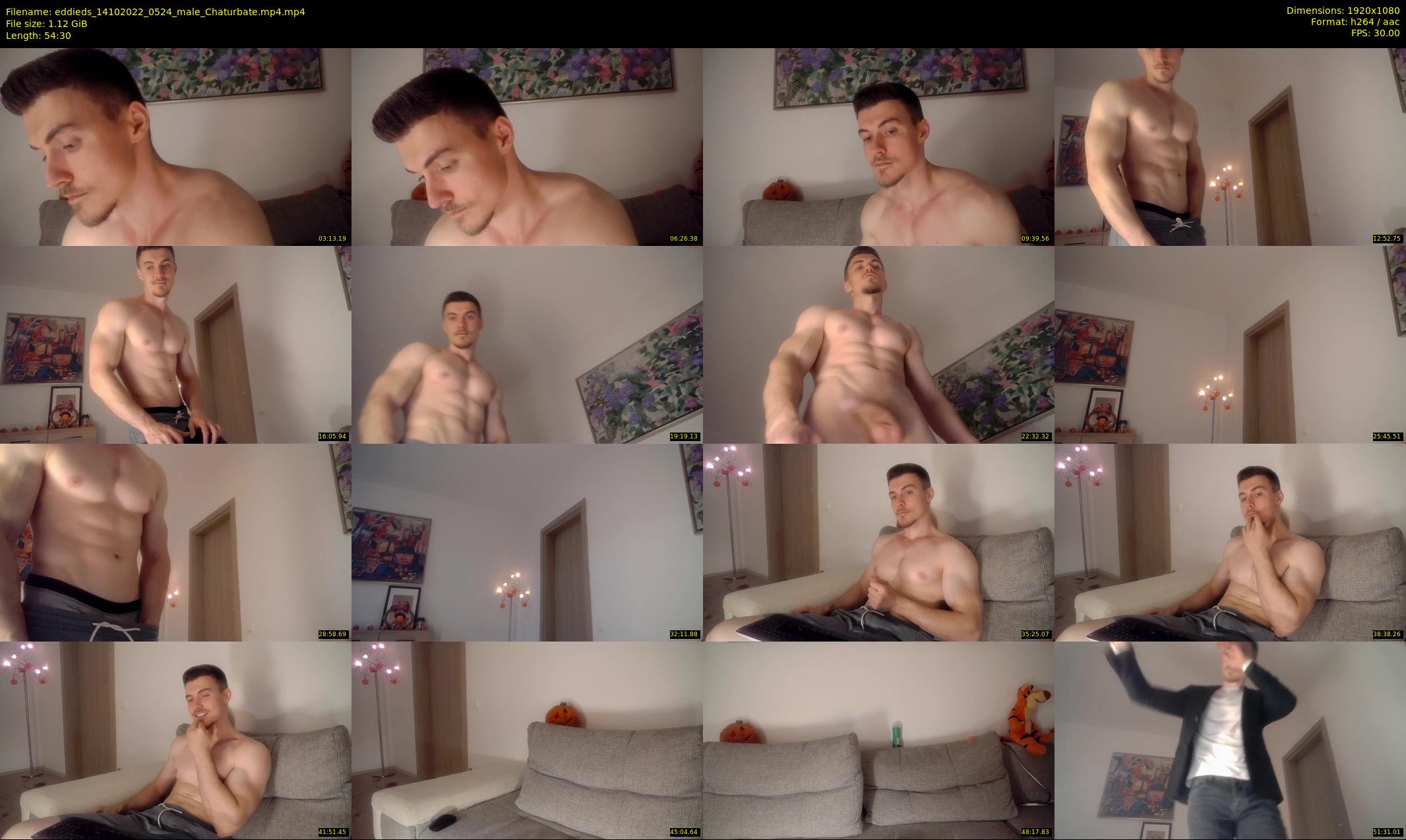 eddieds — 55 minute Chaturbate male cam show recording, 1080p, Oct 14, 2022