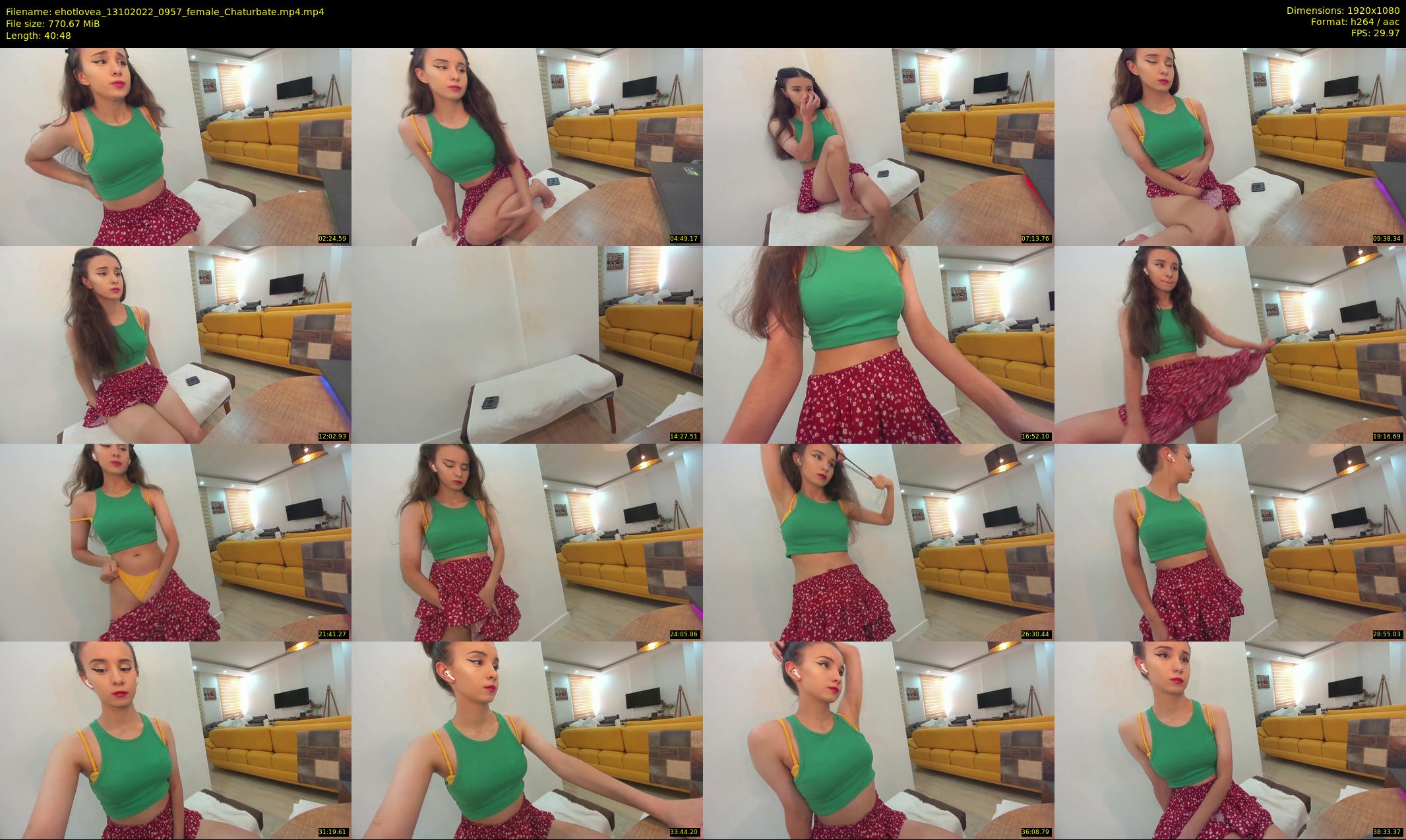 ehotlovea — 41 minute Chaturbate female cam show recording, 1080p, Oct 13, 2022