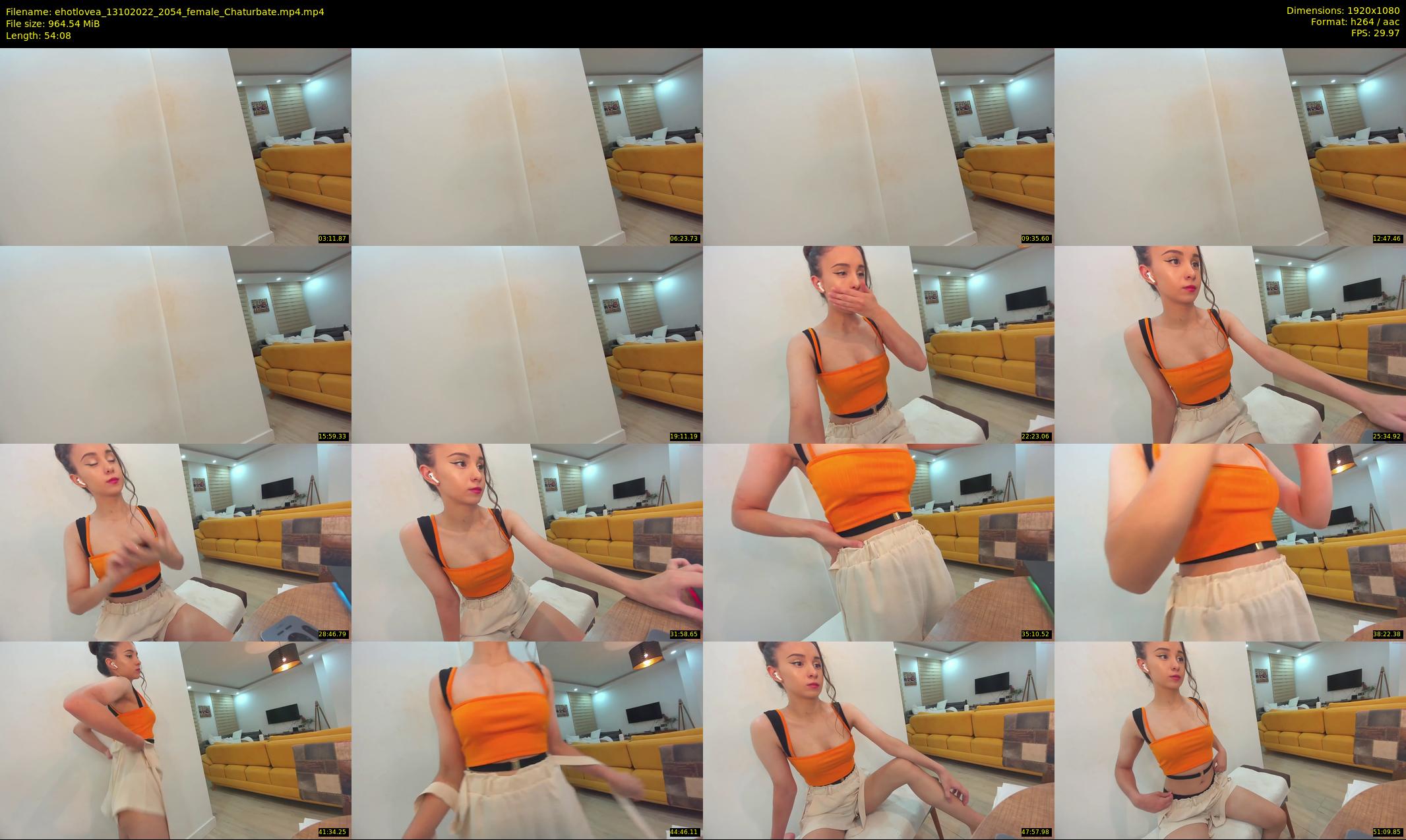 ehotlovea — 55 minute Chaturbate female cam show recording, 1080p, Oct 13, 2022