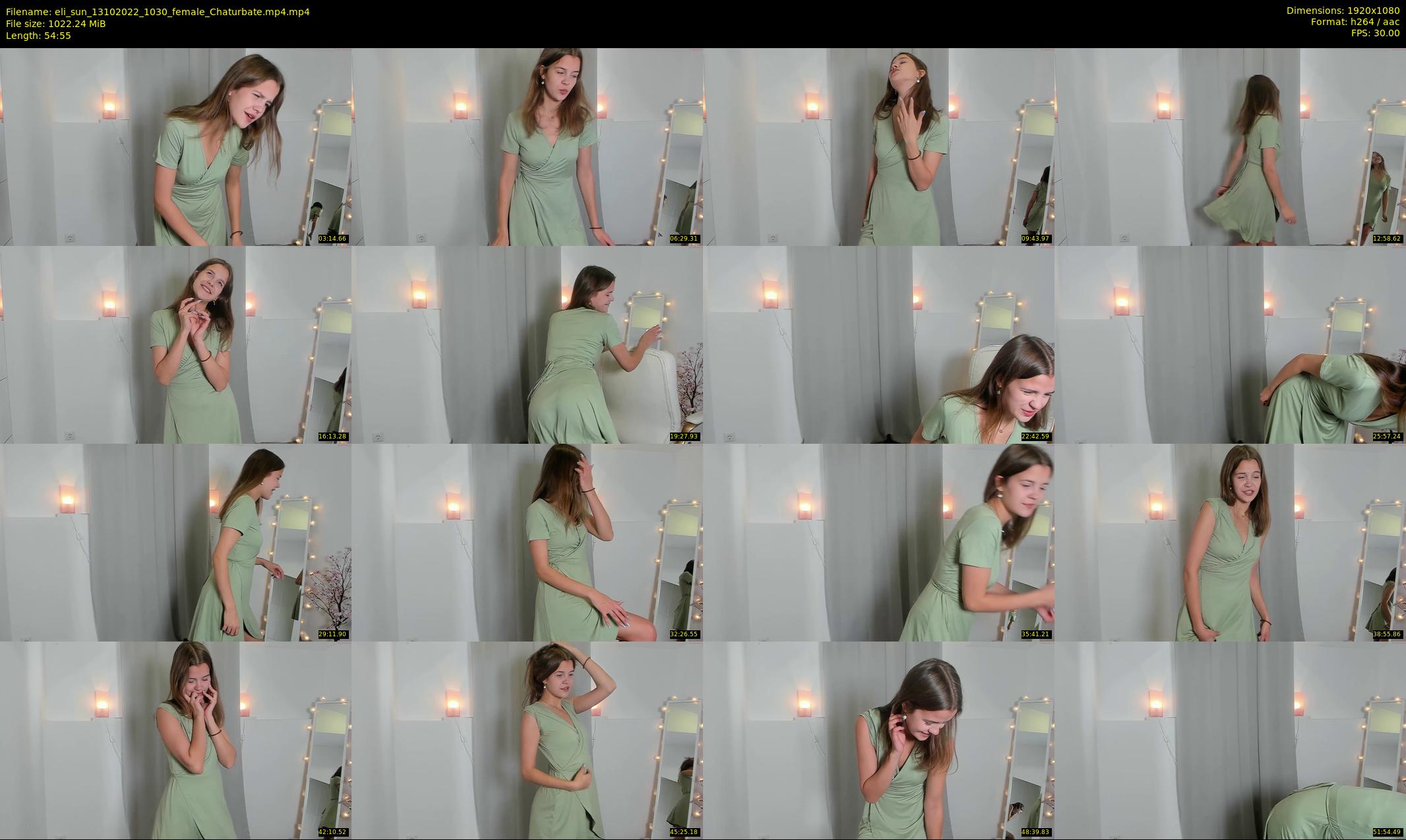 eli_sun — 55 minute Chaturbate female cam show recording, 1080p, Oct 13, 2022