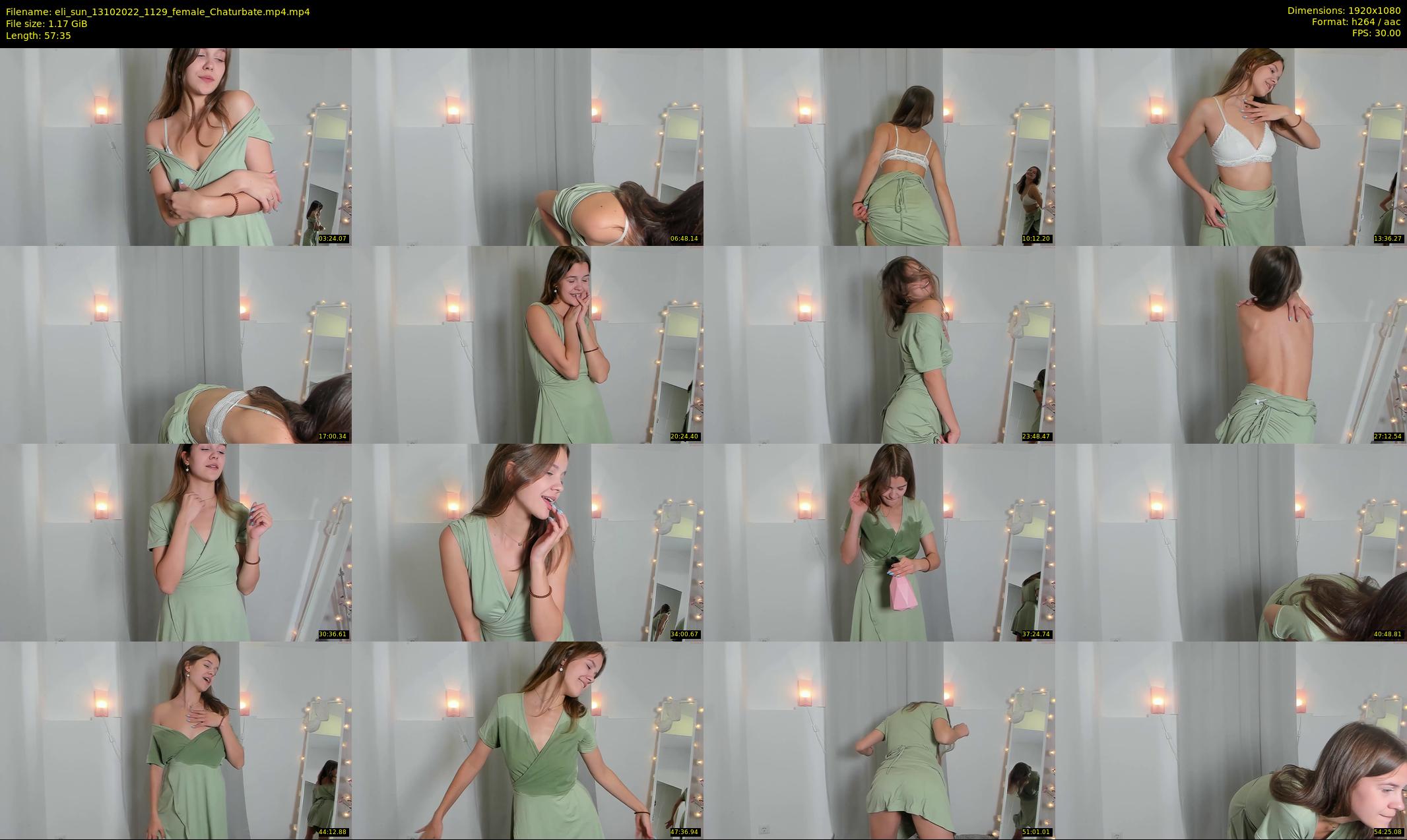 eli_sun — 58 minute Chaturbate female cam show recording, 1080p, Oct 13, 2022