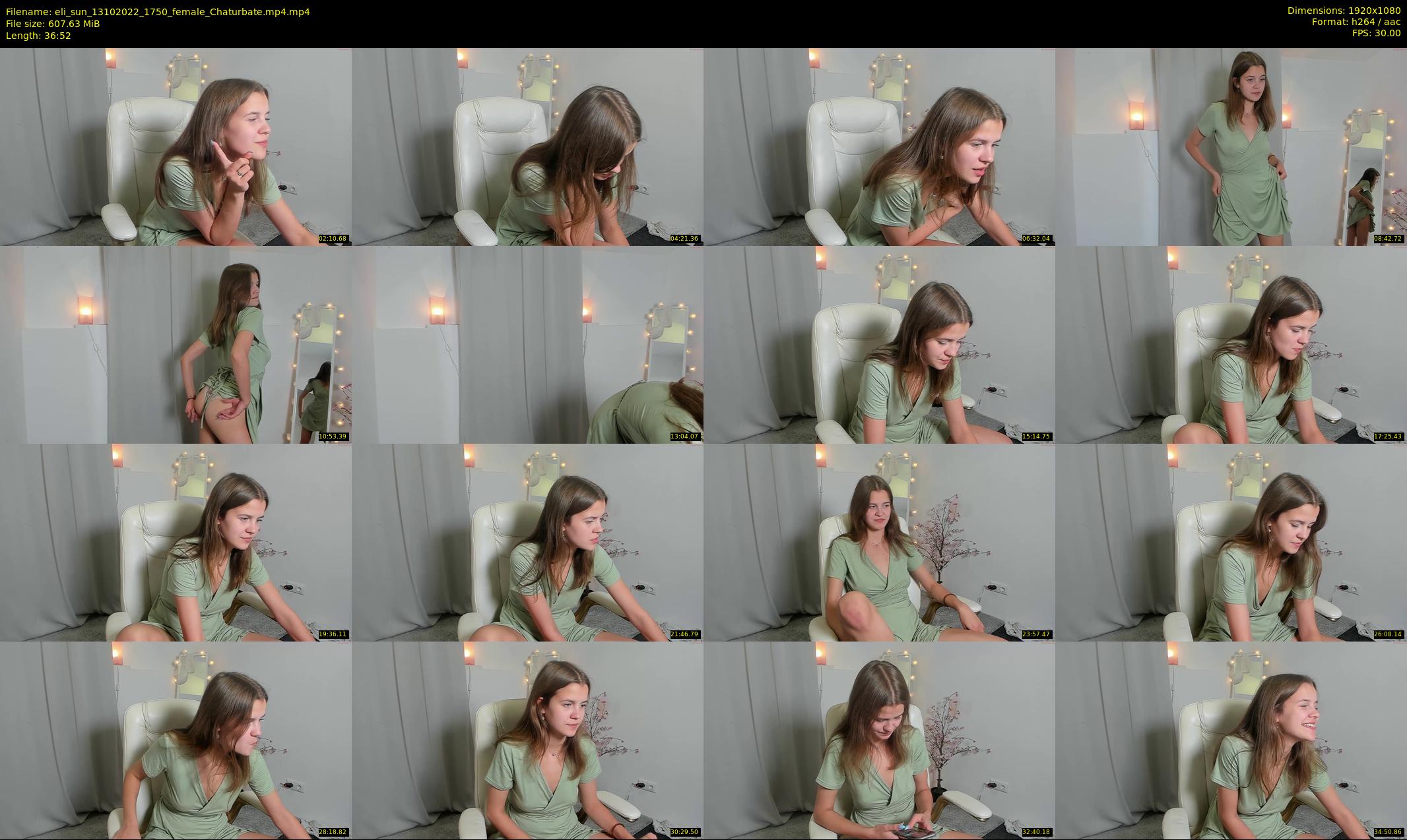 eli_sun — 37 minute Chaturbate female cam show recording, 1080p, Oct 13, 2022