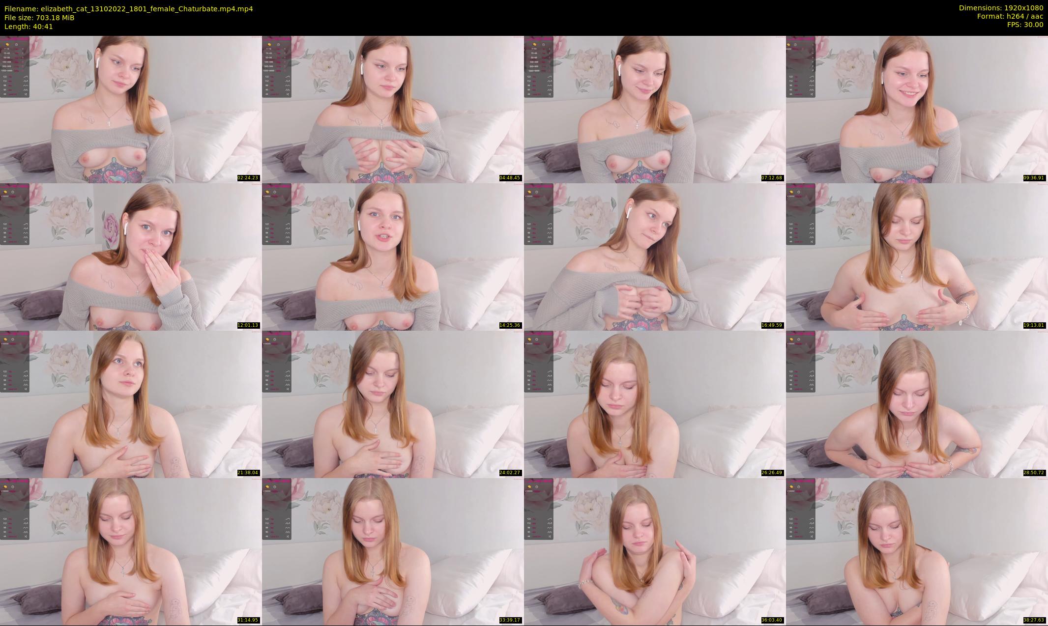elizabeth_cat — 41 minute Chaturbate female cam show recording, 1080p, Oct 13, 2022