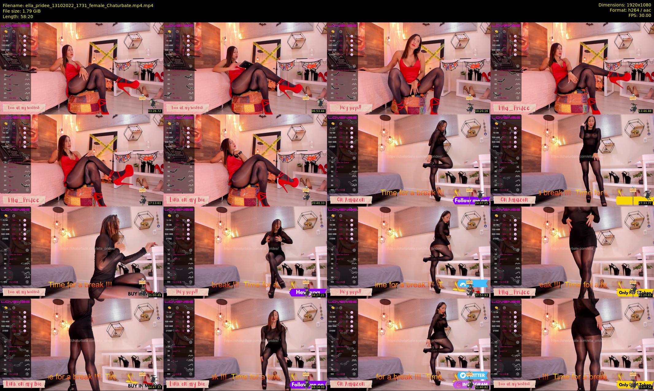 ella_pridee — 59 minute Chaturbate female cam show recording, 1080p, Oct 13, 2022