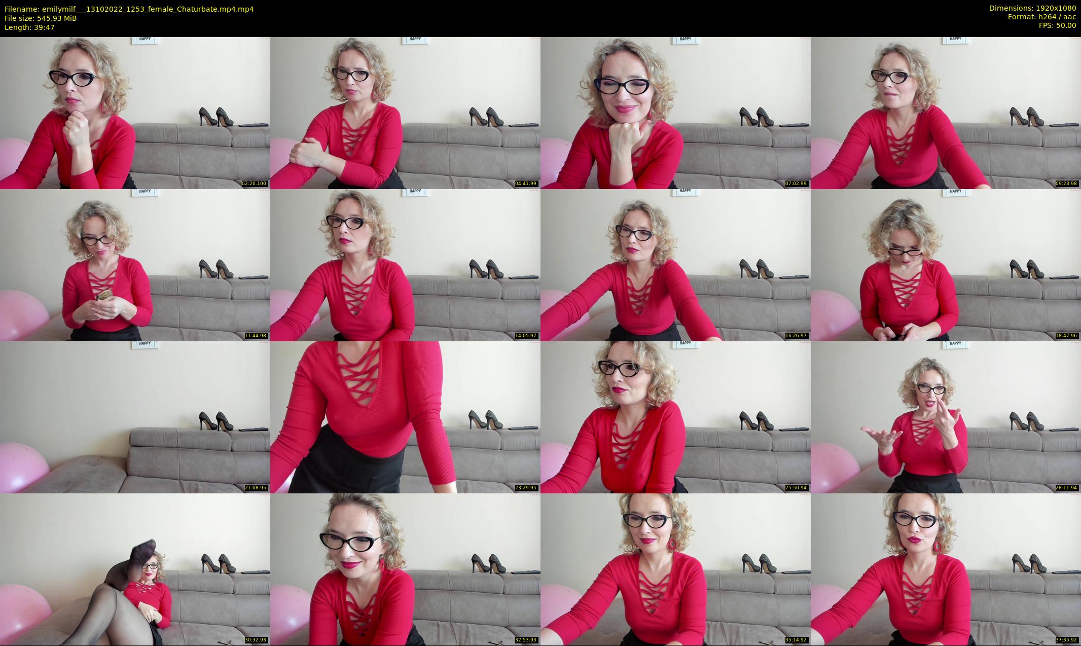 emilymilf__ — 40 minute Chaturbate female cam show recording, 1080p, Oct 13, 2022