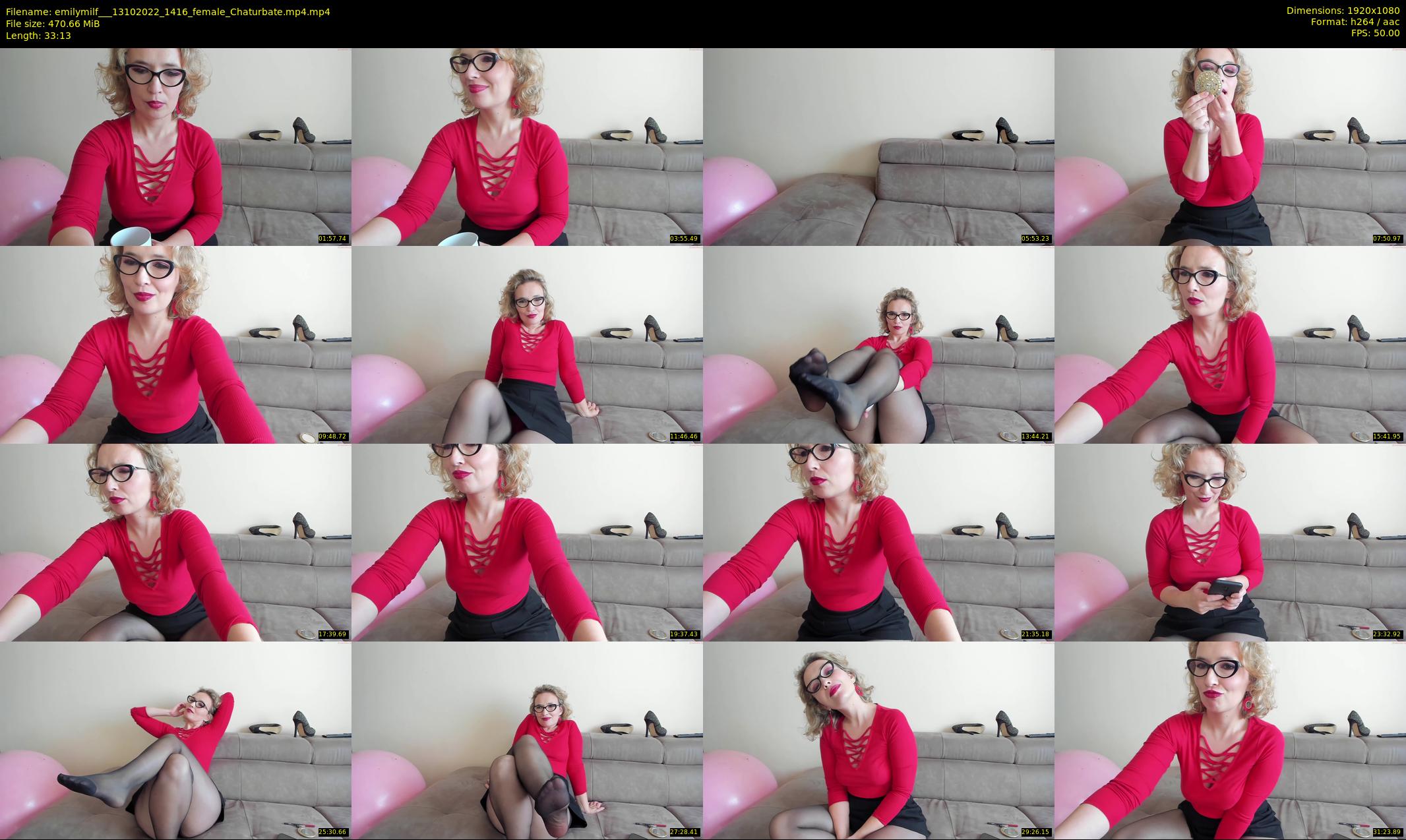 emilymilf__ — 34 minute Chaturbate female cam show recording, 1080p, Oct 13, 2022