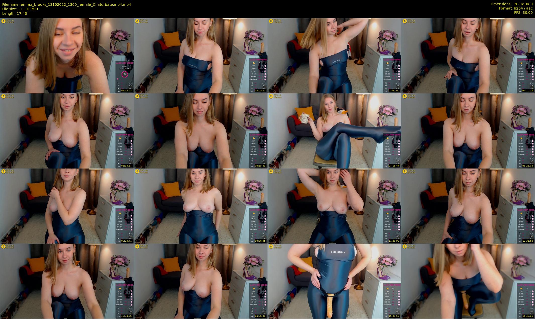 emma_brooks — 18 minute Chaturbate female cam show recording, 1080p, Oct 13, 2022