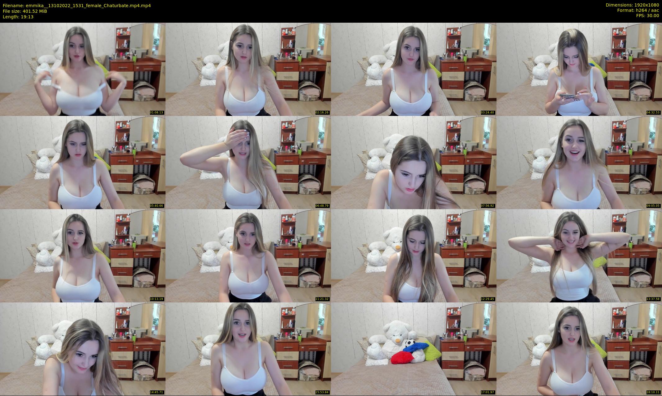emmika_ — 20 minute Chaturbate female cam show recording, 1080p, Oct 13, 2022