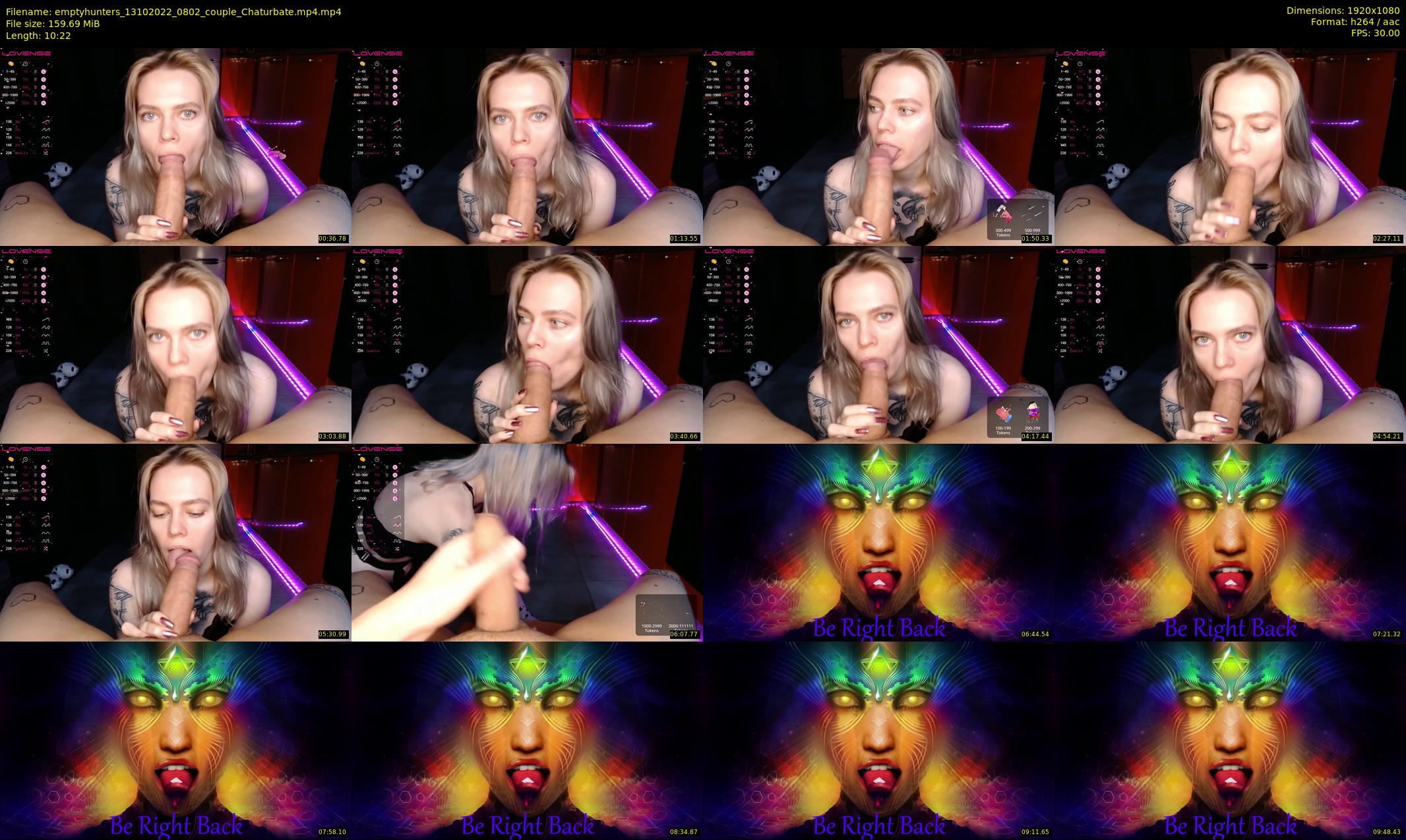 emptyhunters — 11 minute Chaturbate couple cam show recording, 1080p, Oct 13, 2022