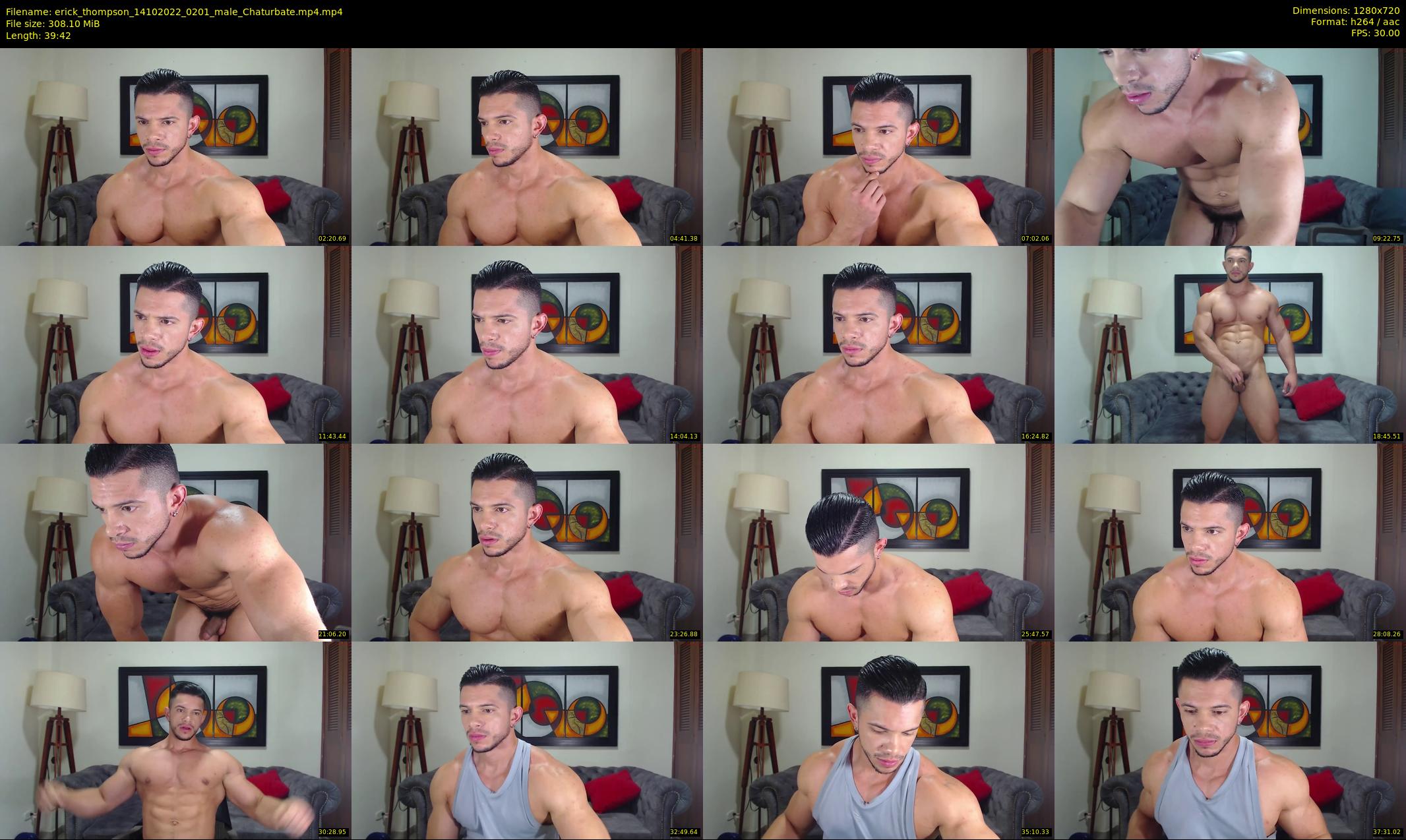 erick_thompson — 40 minute Chaturbate male cam show recording, 720p, Oct 14, 2022