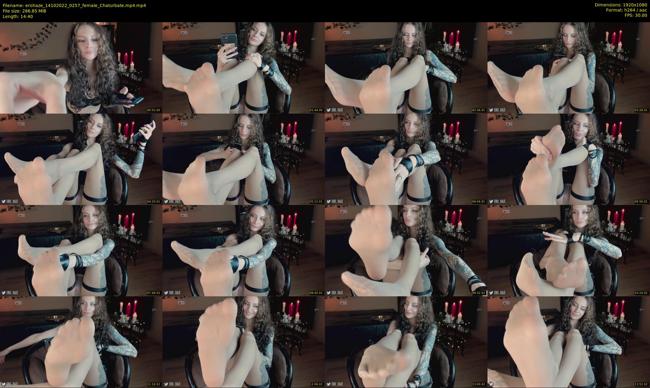 erohaze — 15 minute Chaturbate female cam show recording, 1080p, Oct 14, 2022