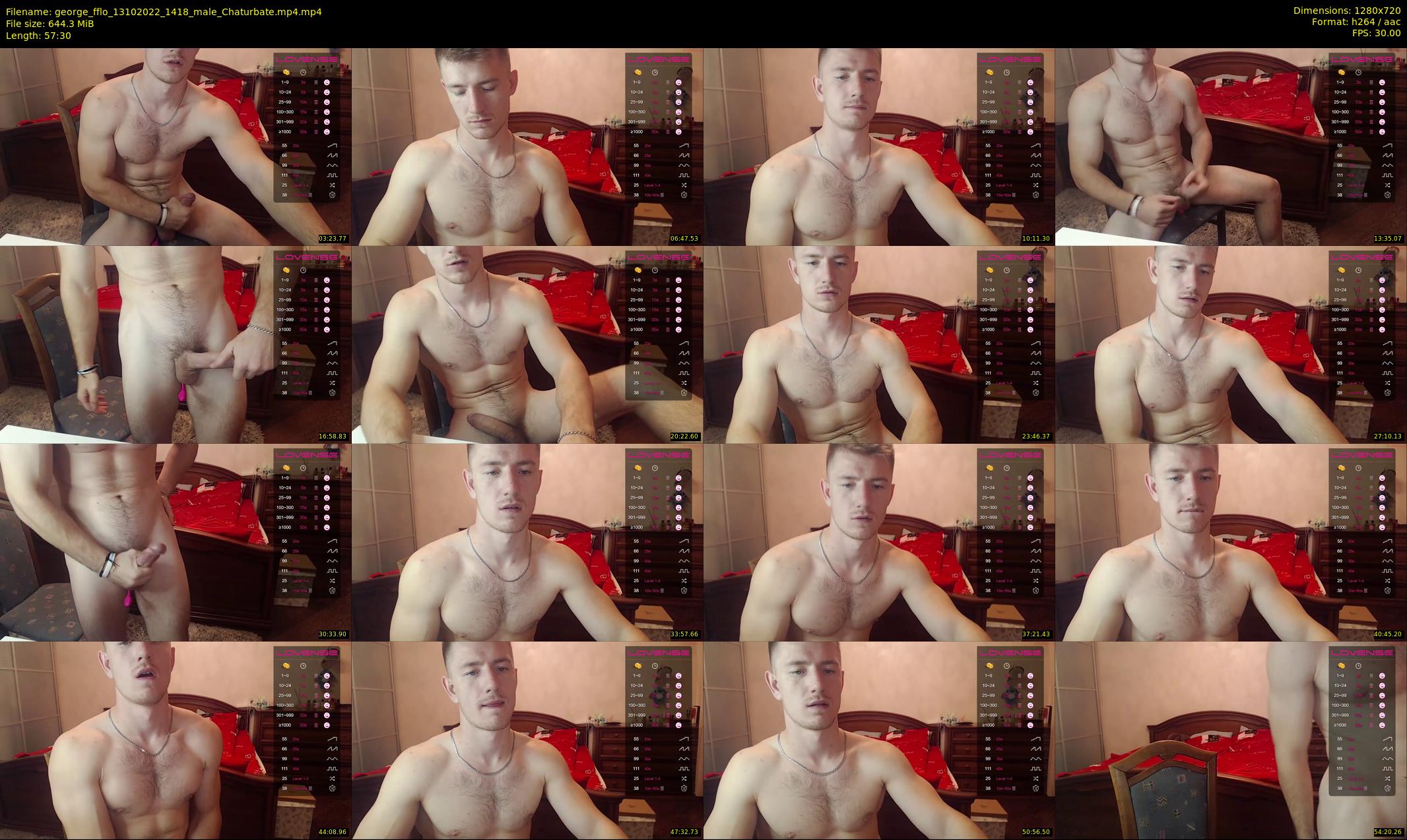 george_fflo — 58 minute Chaturbate male cam show recording, 720p, Oct 13, 2022