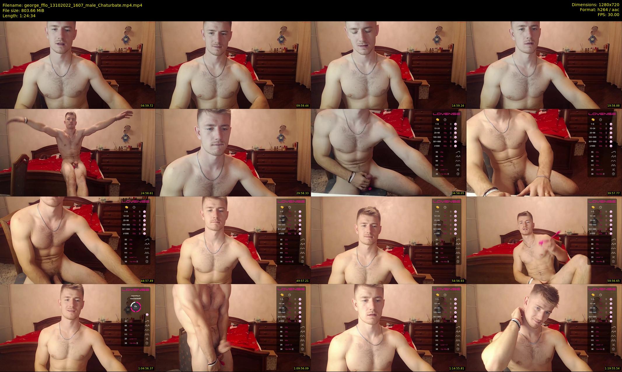 george_fflo — 85 minute Chaturbate male cam show recording, 720p, Oct 13, 2022