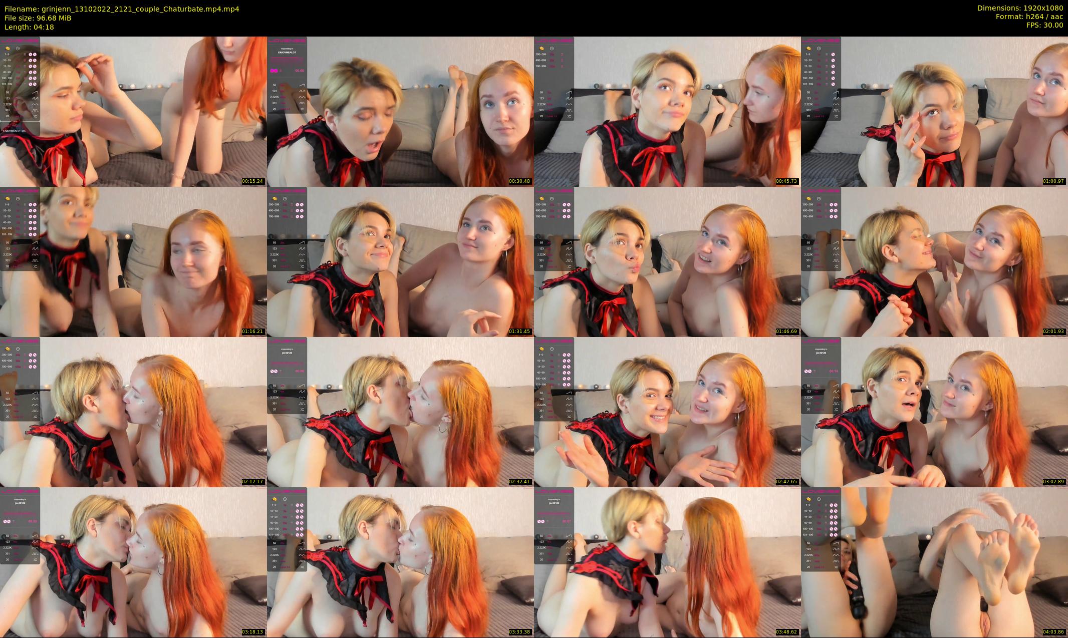 grinjenn — 5 minute Chaturbate female cam show recording, 1080p, Oct 13, 2022