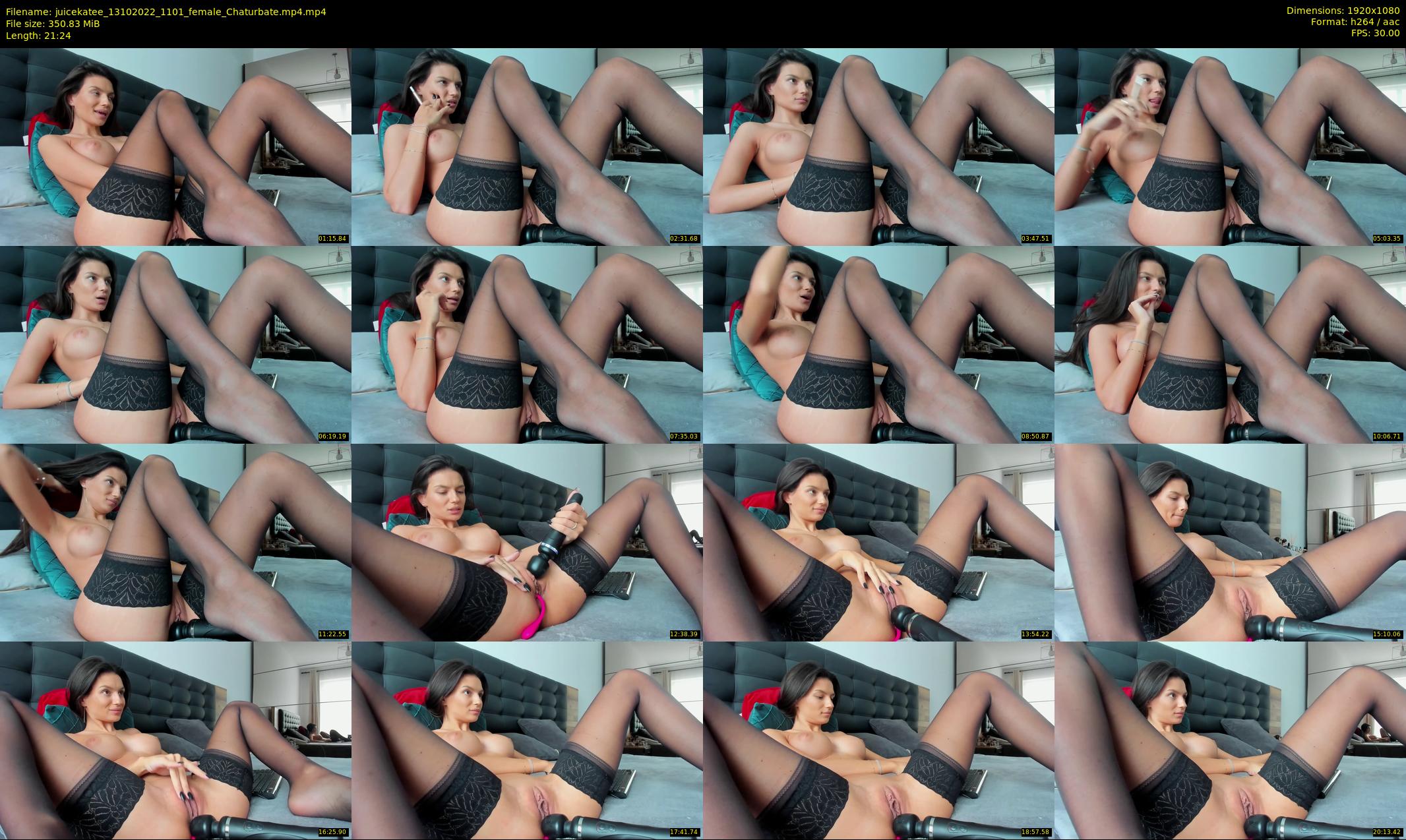 juicekatee — 22 minute Chaturbate female cam show recording, 1080p, Oct 13, 2022