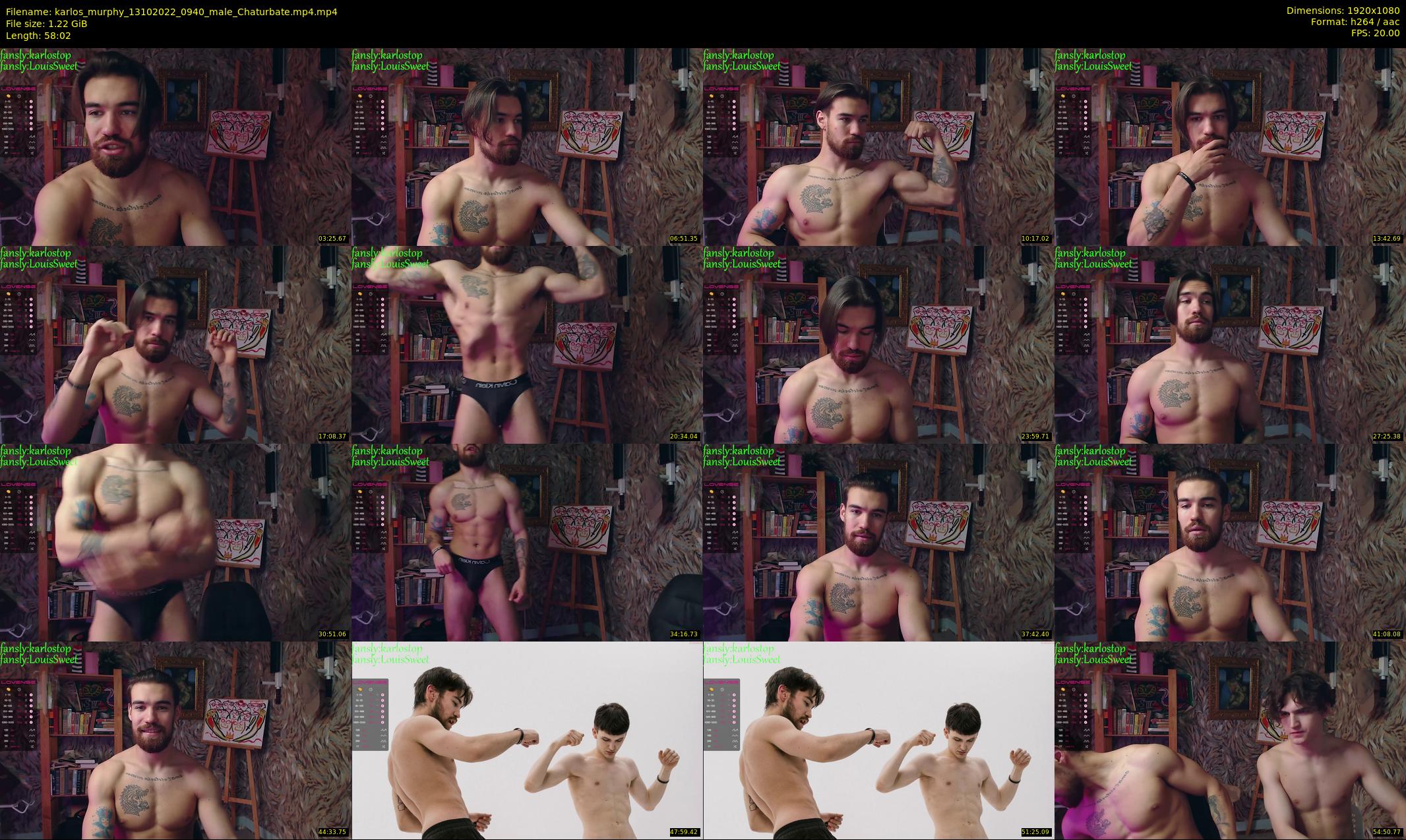 karlos_murphy — 59 minute Chaturbate male cam show recording, 1080p, Oct 13, 2022