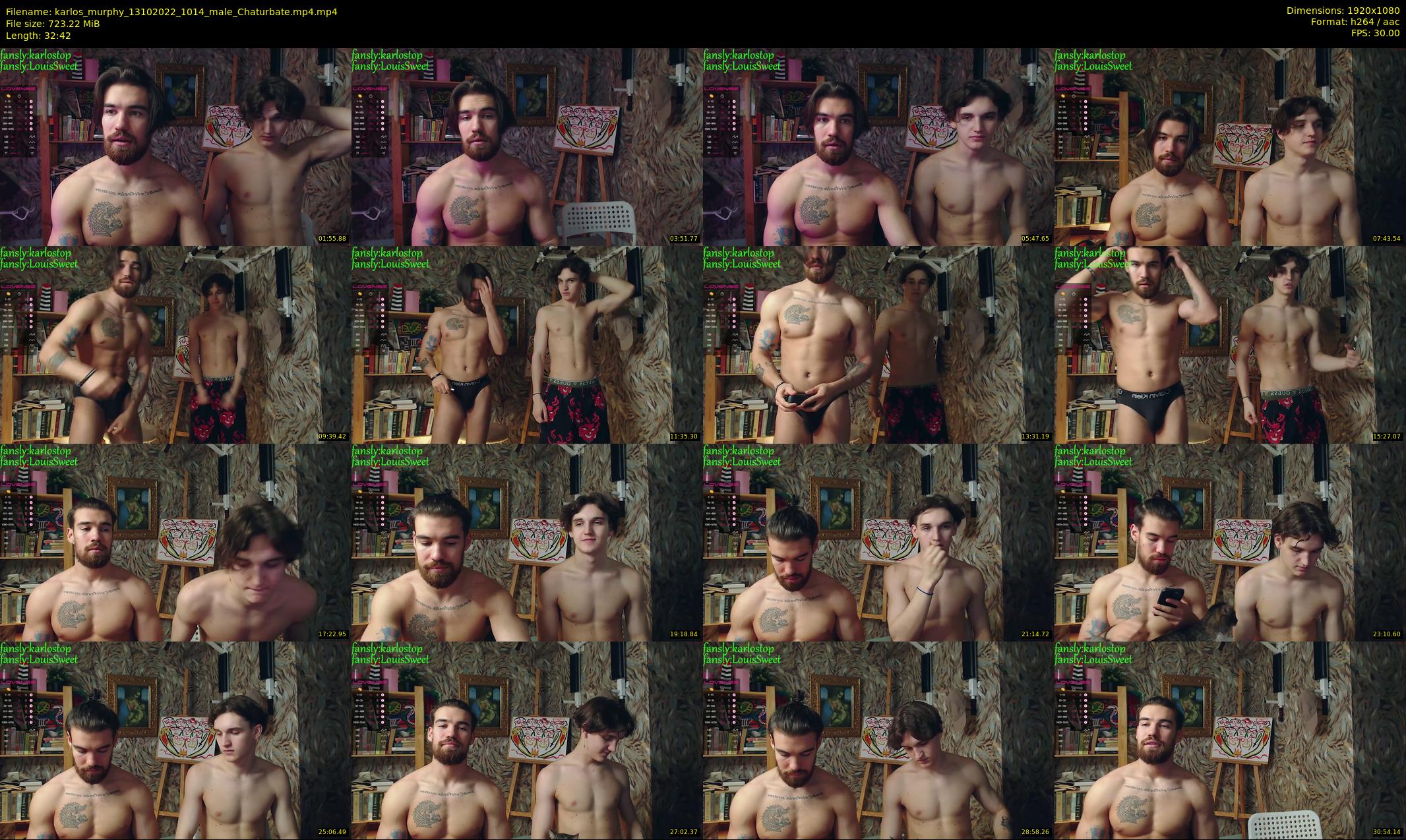karlos_murphy — 33 minute Chaturbate male cam show recording, 1080p, Oct 13, 2022