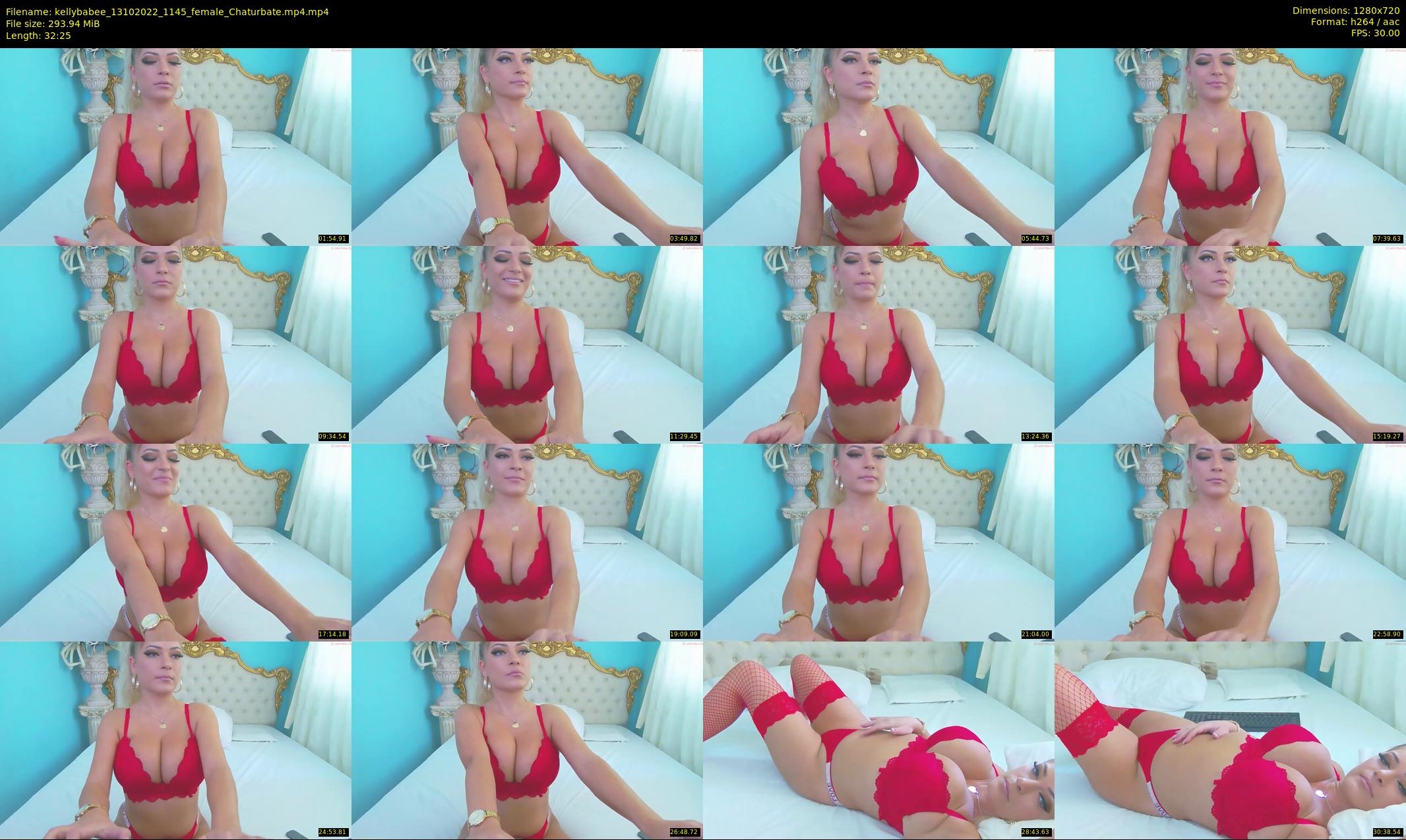 kellybabee — 33 minute Chaturbate female cam show recording, 720p, Oct 13, 2022