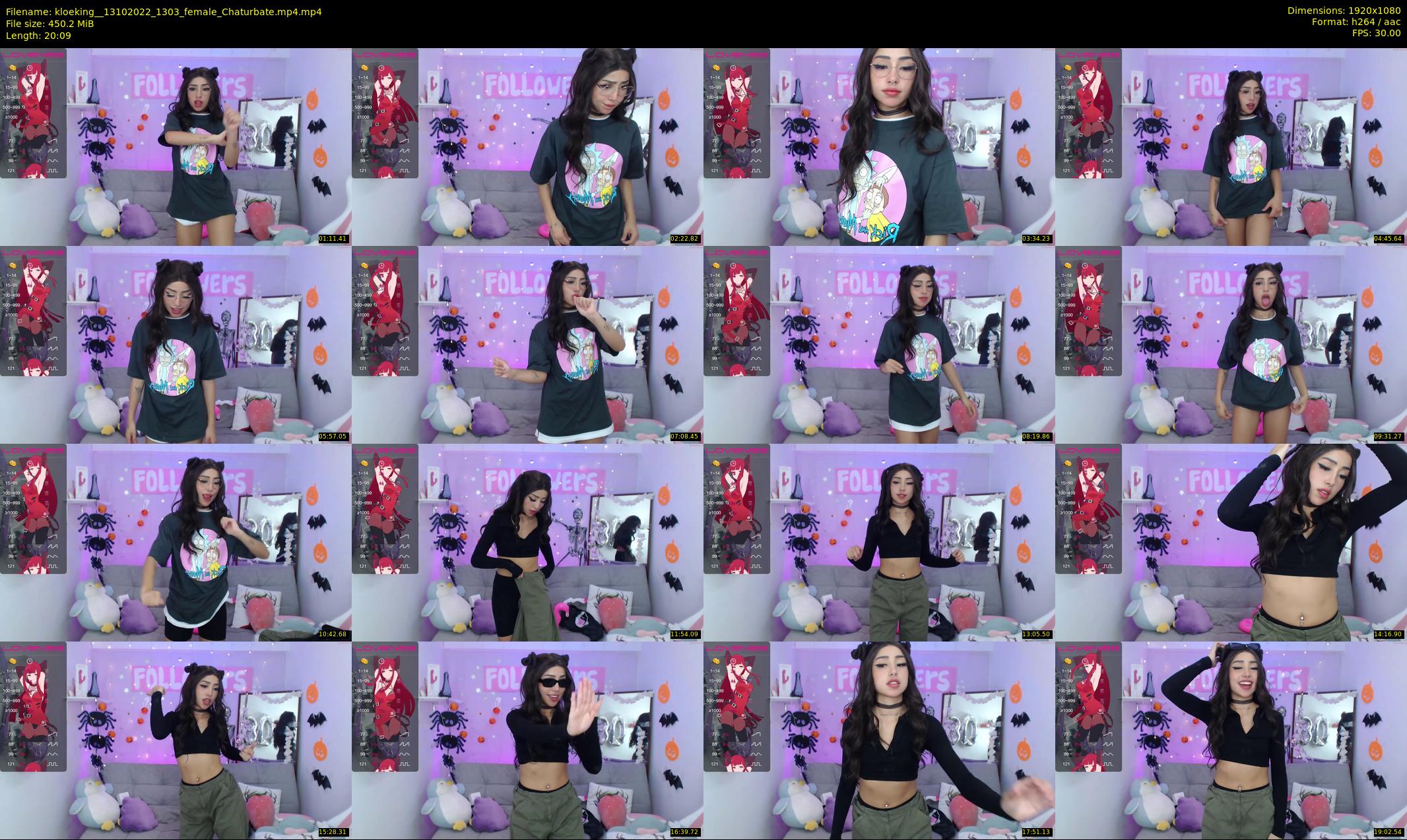 kloeking_ — 21 minute Chaturbate female cam show recording, 1080p, Oct 13, 2022