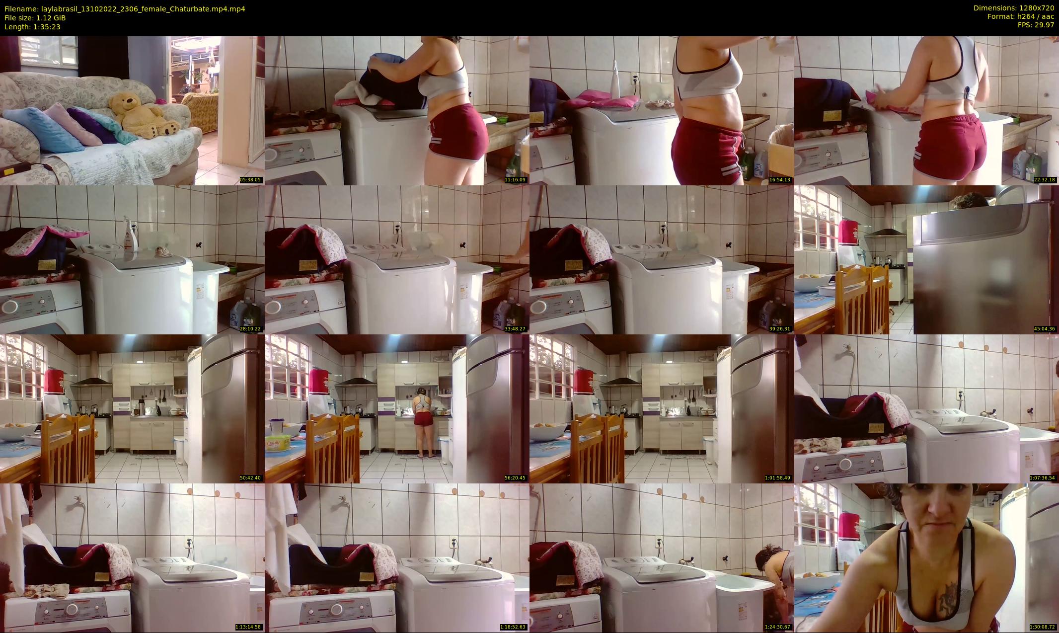 laylabrasil — 96 minute Chaturbate female cam show recording, 720p, Oct 13, 2022