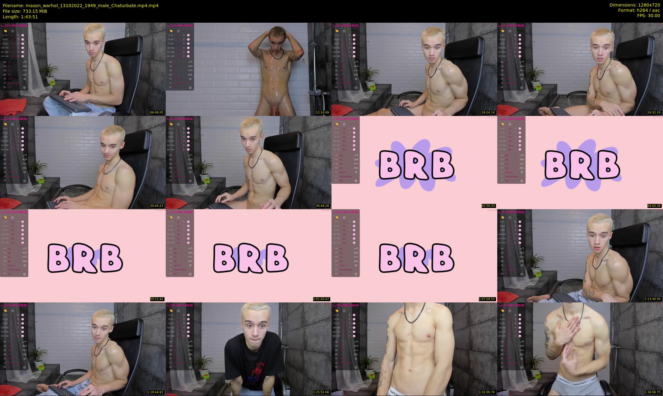 mason_warhol — 104 minute Chaturbate male cam show recording, 720p, Oct 13, 2022