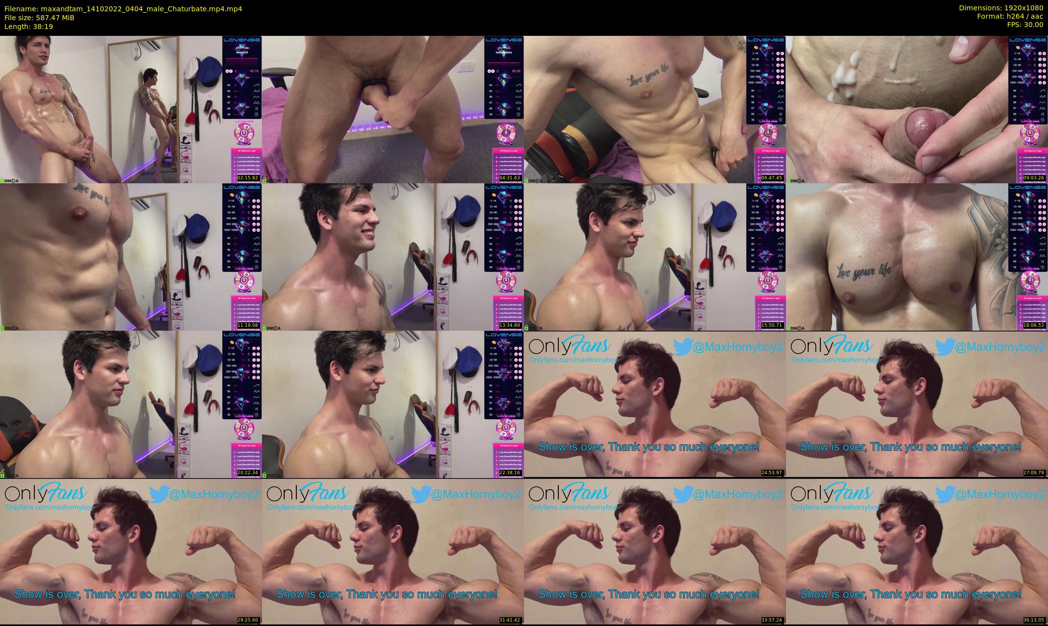 maxandtam — 39 minute Chaturbate couple cam show recording, 1080p, Oct 14, 2022