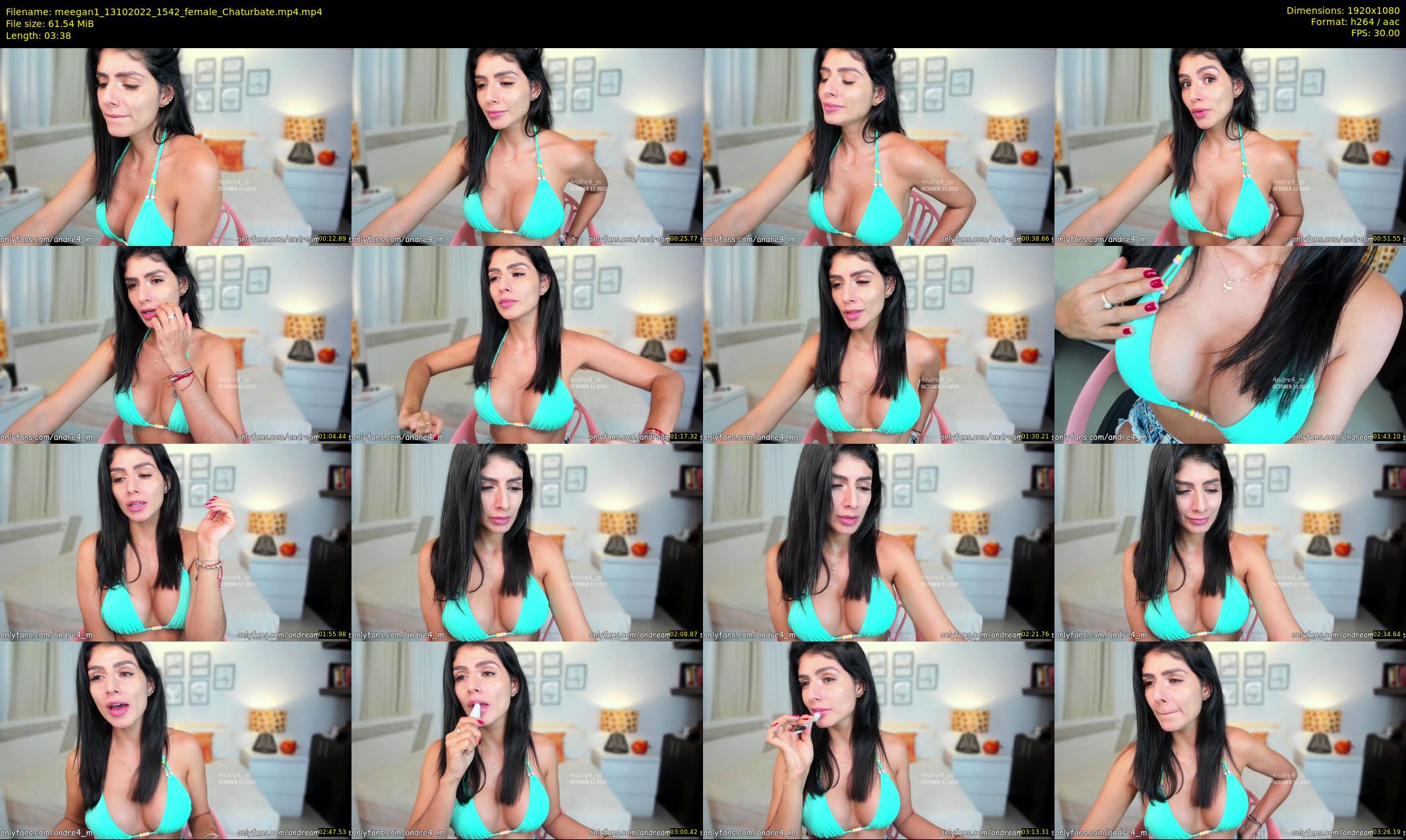 meegan1 — 4 minute Chaturbate female cam show recording, 1080p, Oct 13, 2022
