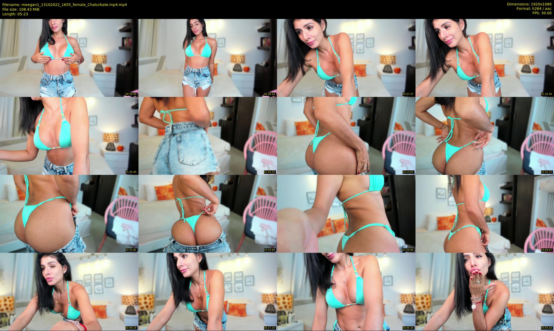 meegan1 — 6 minute Chaturbate female cam show recording, 1080p, Oct 13, 2022