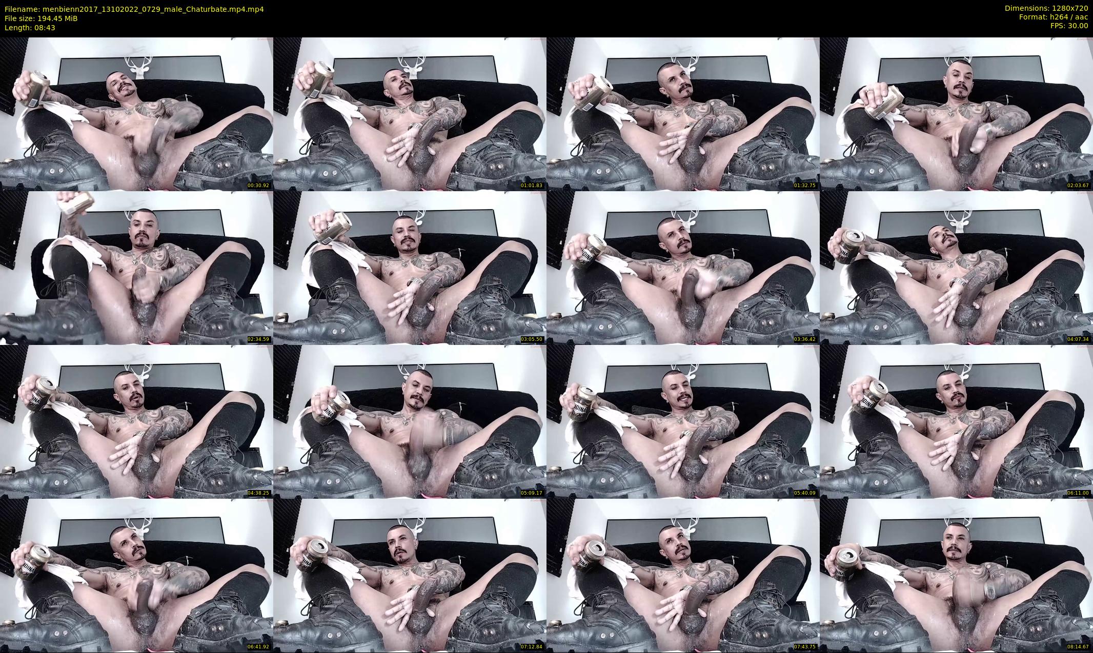 menbienn2017 — 9 minute Chaturbate male cam show recording, 720p, Oct 13, 2022