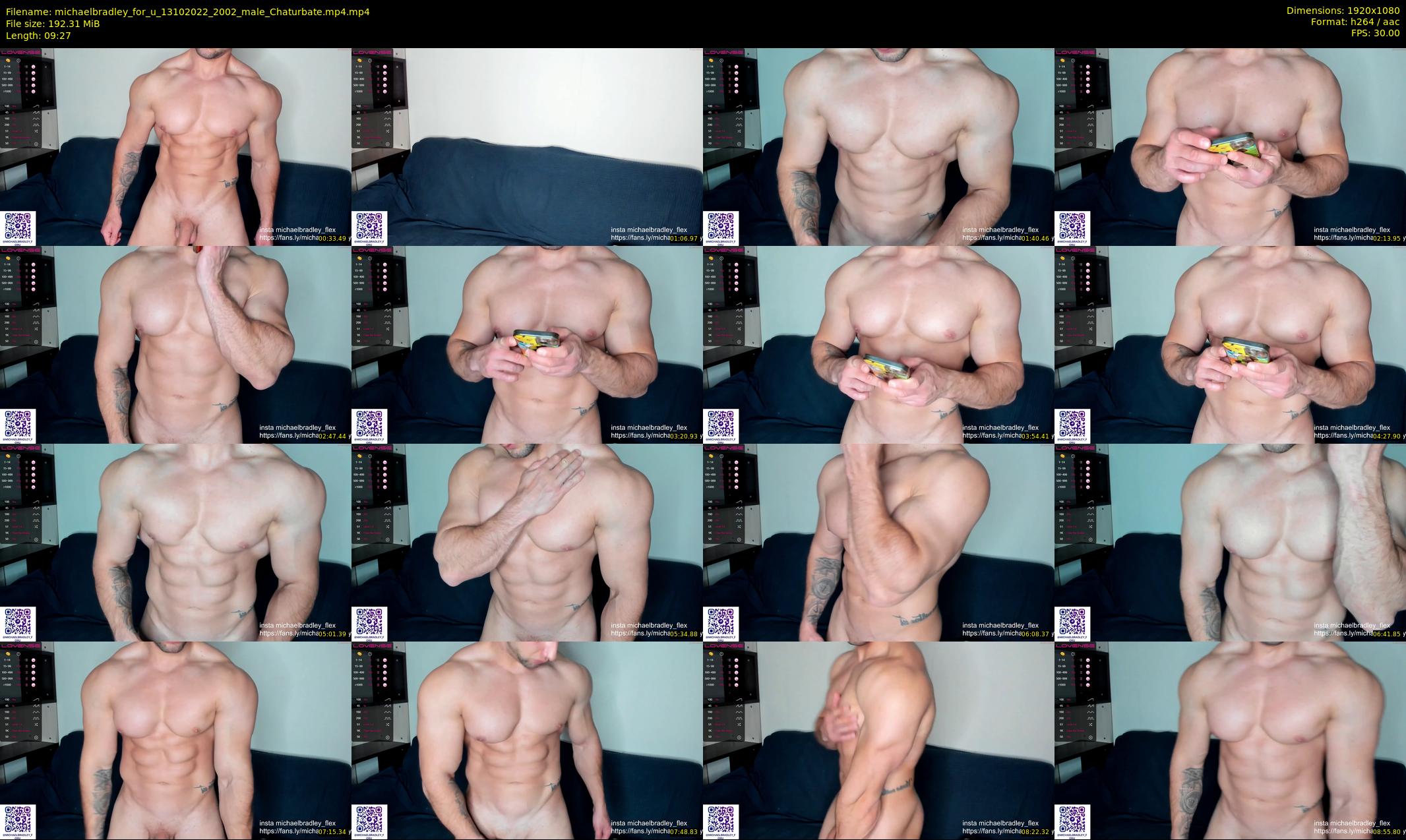 michaelbradley_for_u — 10 minute Chaturbate male cam show recording, 1080p, Oct 13, 2022