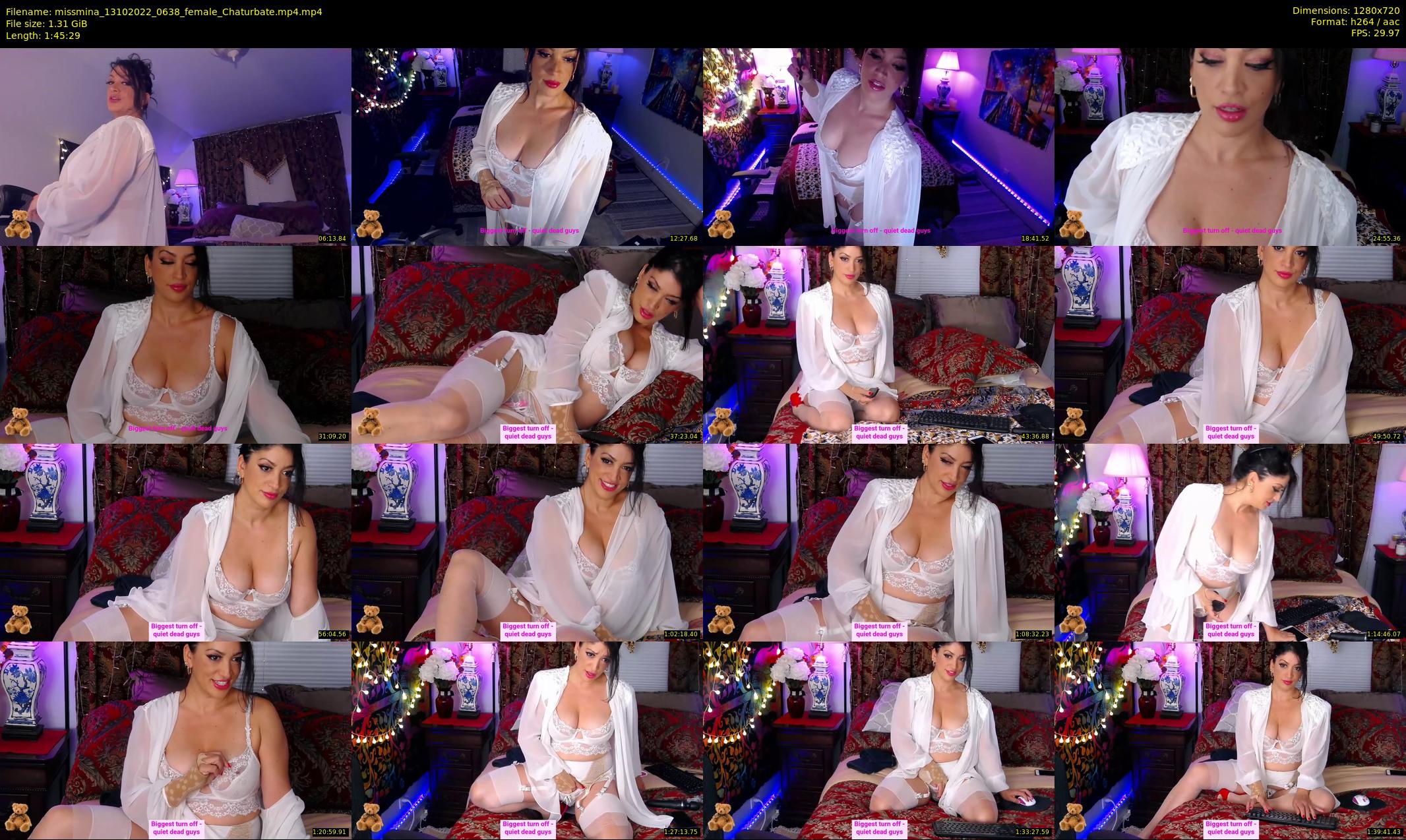missmina — 106 minute Chaturbate female cam show recording, 720p, Oct 13, 2022