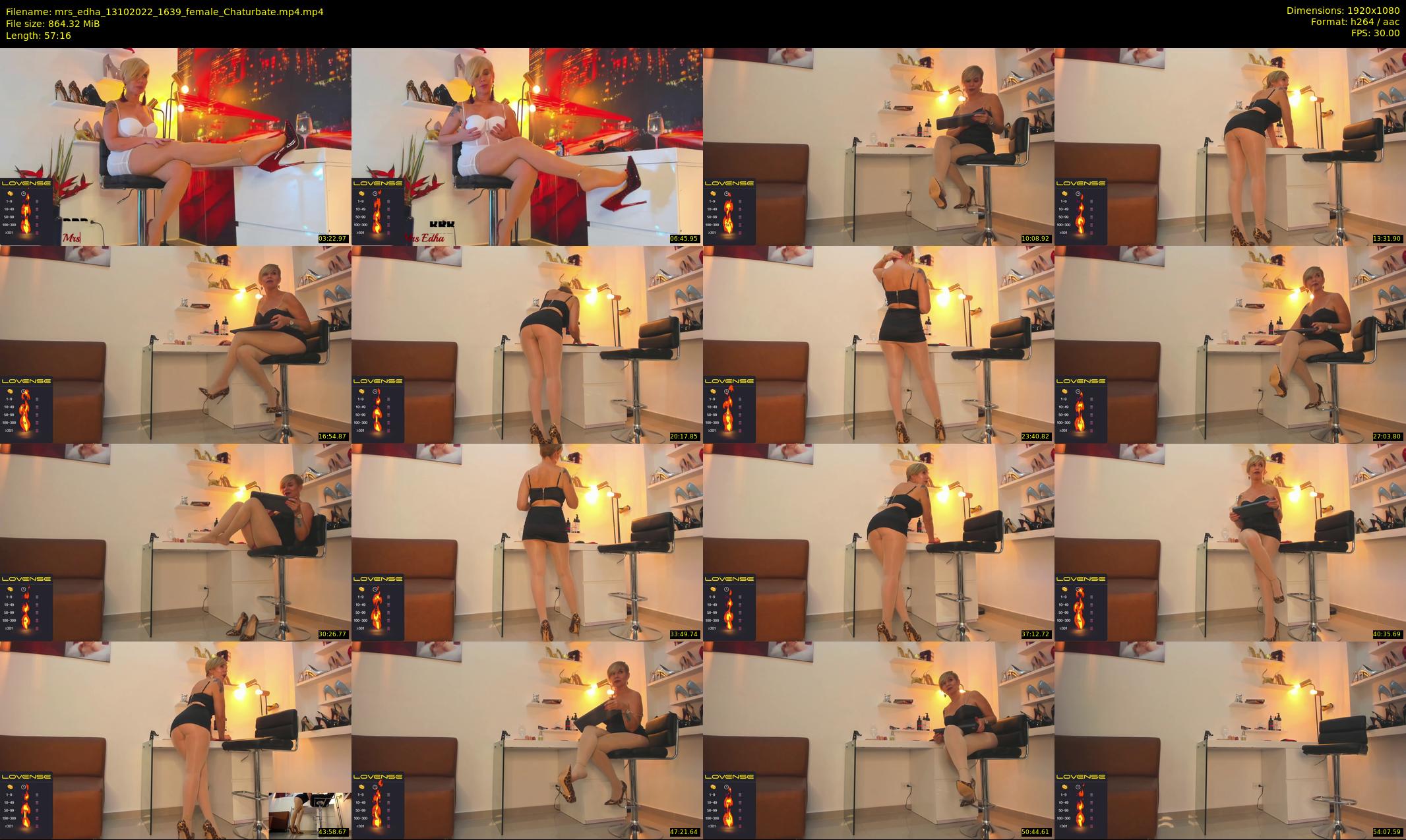 mrs_edha — 58 minute Chaturbate female cam show recording, 1080p, Oct 13, 2022