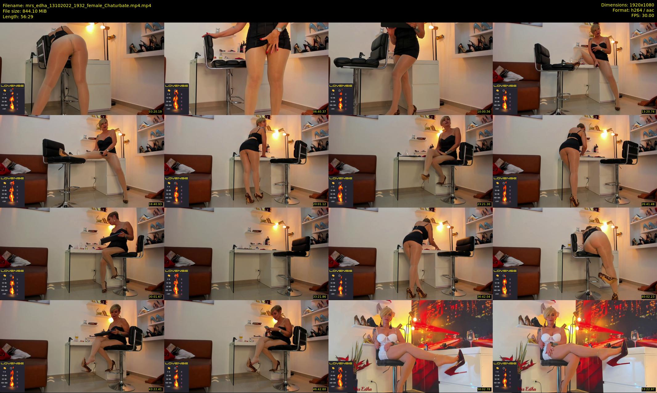 mrs_edha — 57 minute Chaturbate female cam show recording, 1080p, Oct 13, 2022
