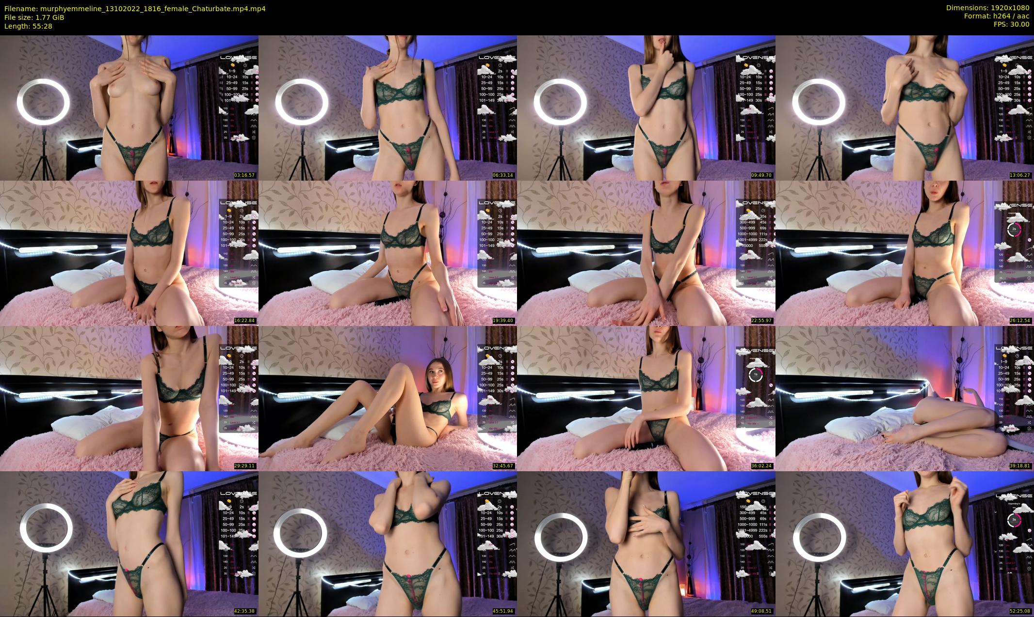 murphyemmeline — 56 minute Chaturbate female cam show recording, 1080p, Oct 13, 2022
