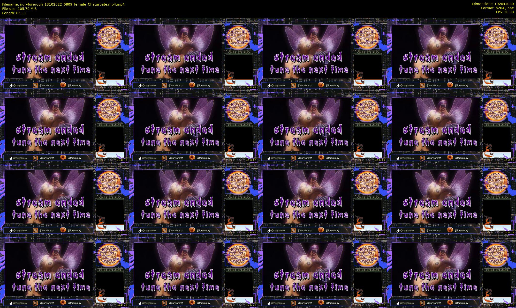 nuryforerogh — 7 minute Chaturbate female cam show recording, 1080p, Oct 13, 2022
