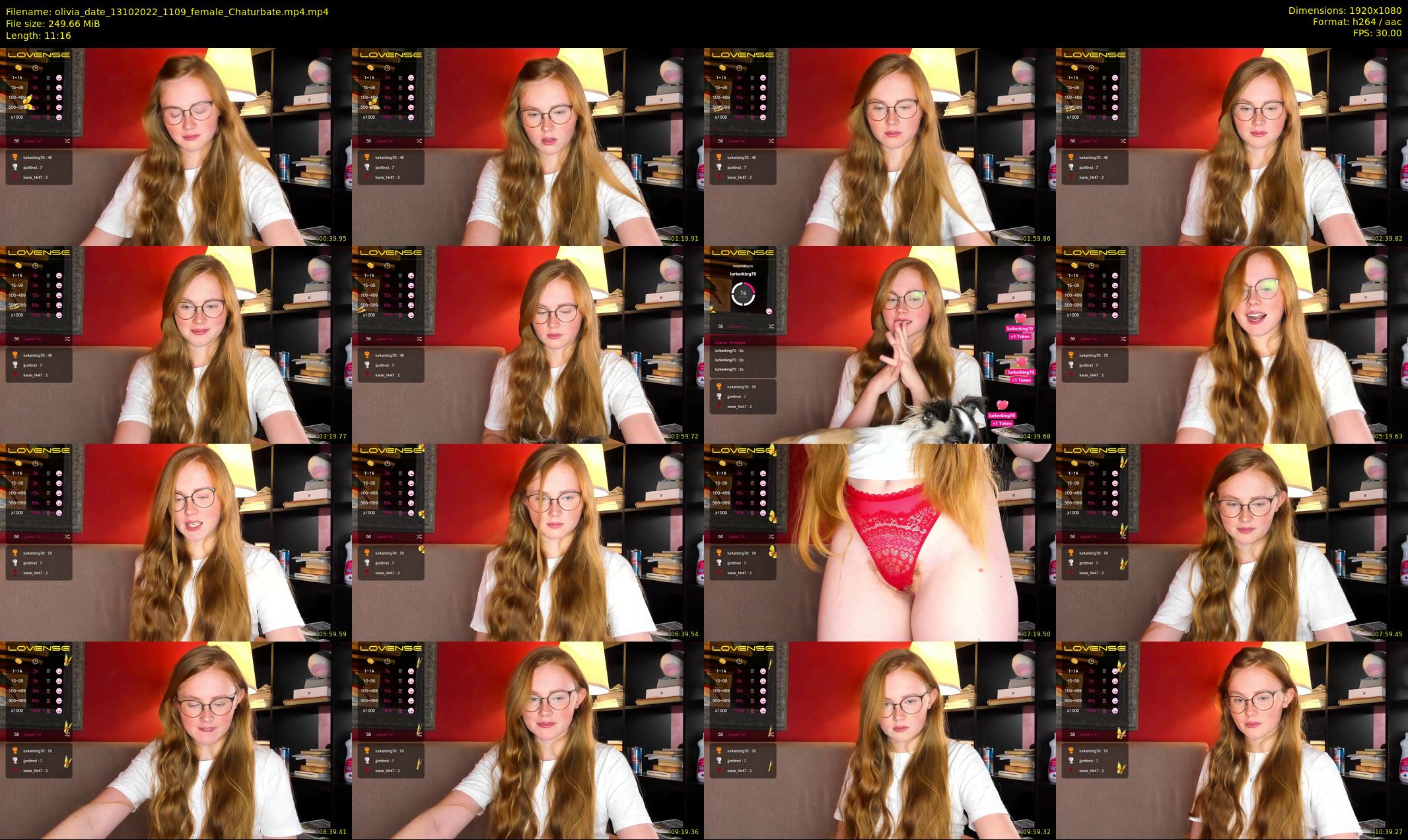 olivia_date — 12 minute Chaturbate female cam show recording, 1080p, Oct 13, 2022
