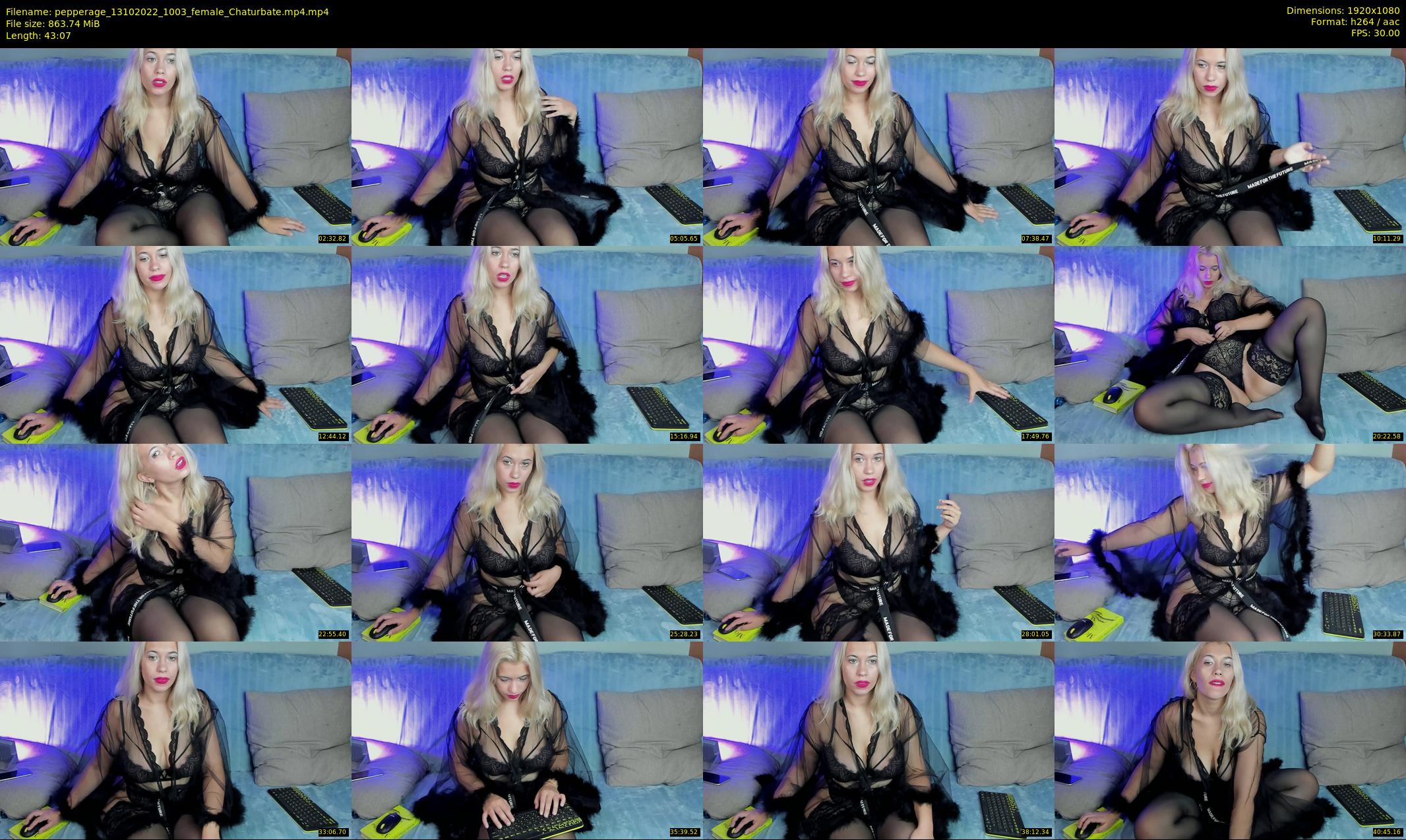 pepperage — 44 minute Chaturbate female cam show recording, 1080p, Oct 13, 2022