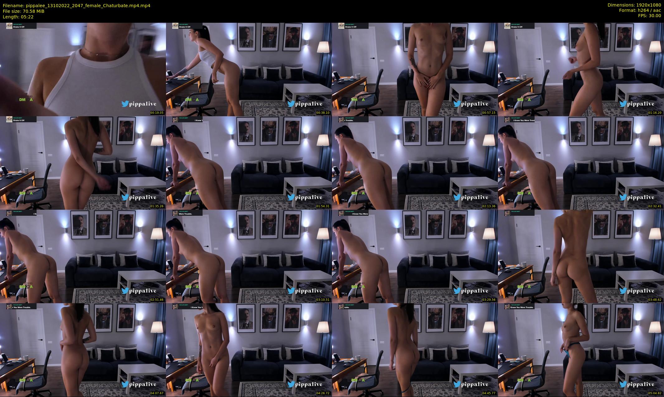 pippalee — 6 minute Chaturbate female cam show recording, 1080p, Oct 13, 2022