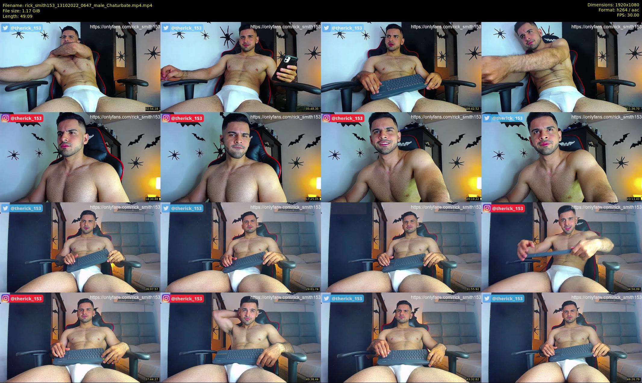 rick_smith153 — 50 minute Chaturbate male cam show recording, 1080p, Oct 13, 2022
