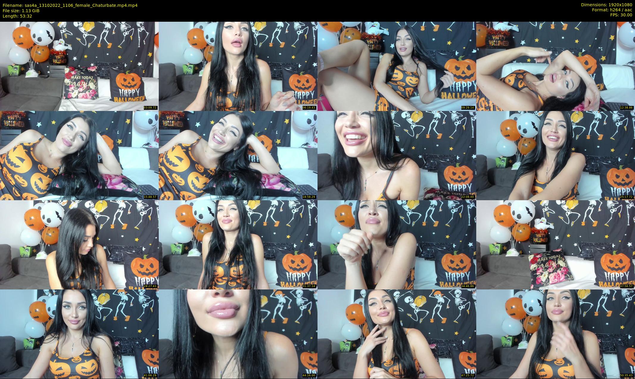 sas4a — 54 minute Chaturbate female cam show recording, 1080p, Oct 13, 2022