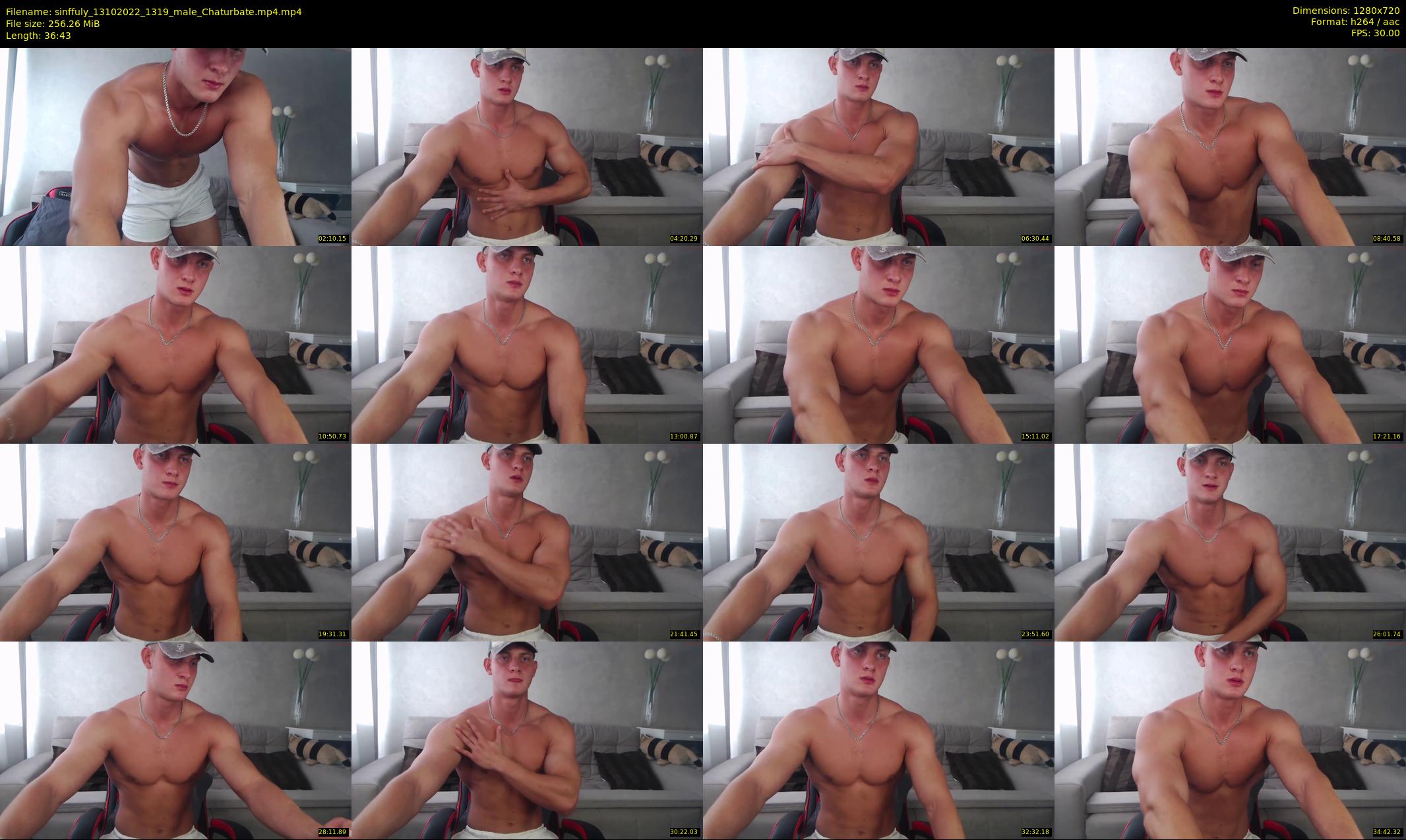 sinffuly — 37 minute Chaturbate male cam show recording, 720p, Oct 13, 2022