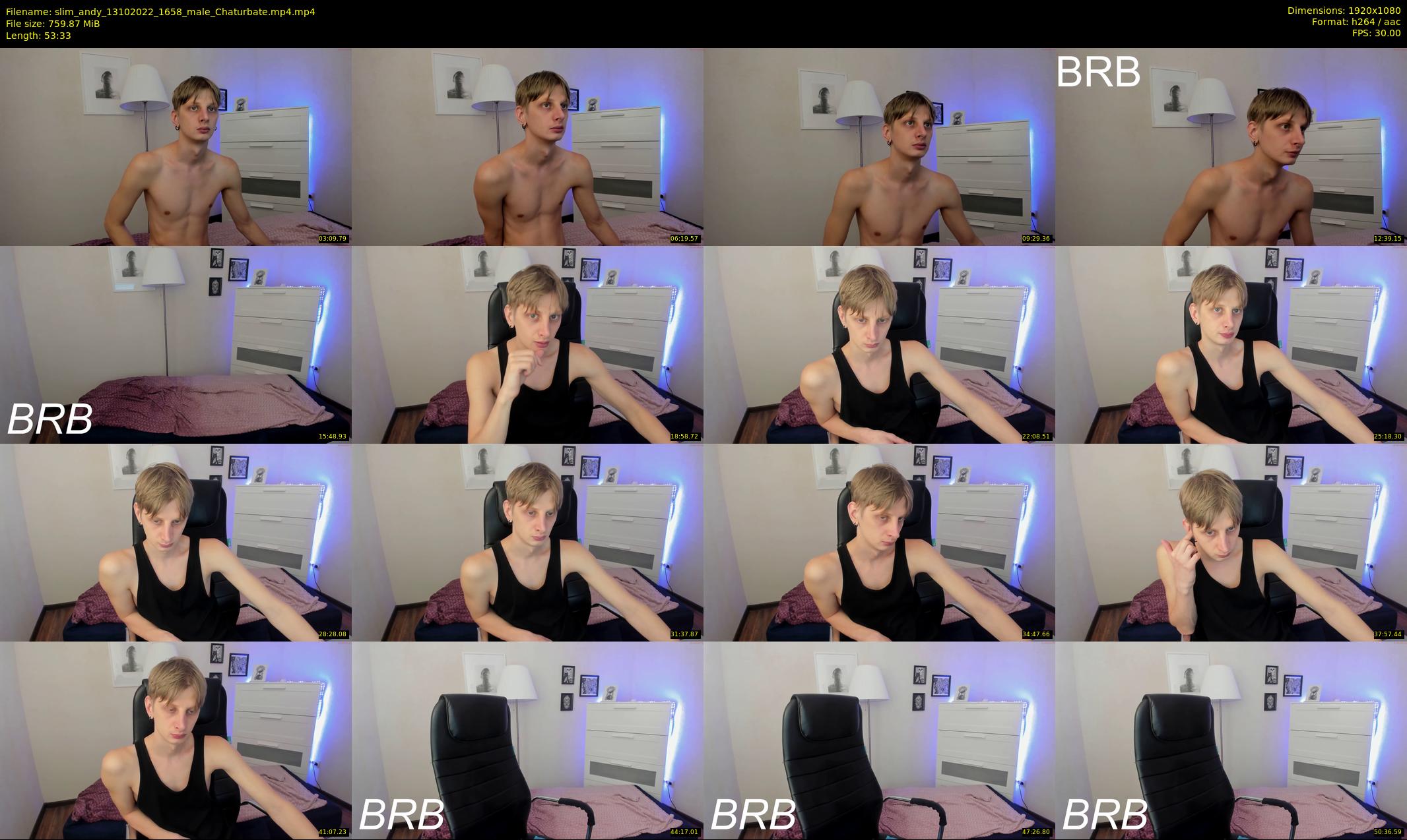 slim_andy — 54 minute Chaturbate male cam show recording, 1080p, Oct 13, 2022