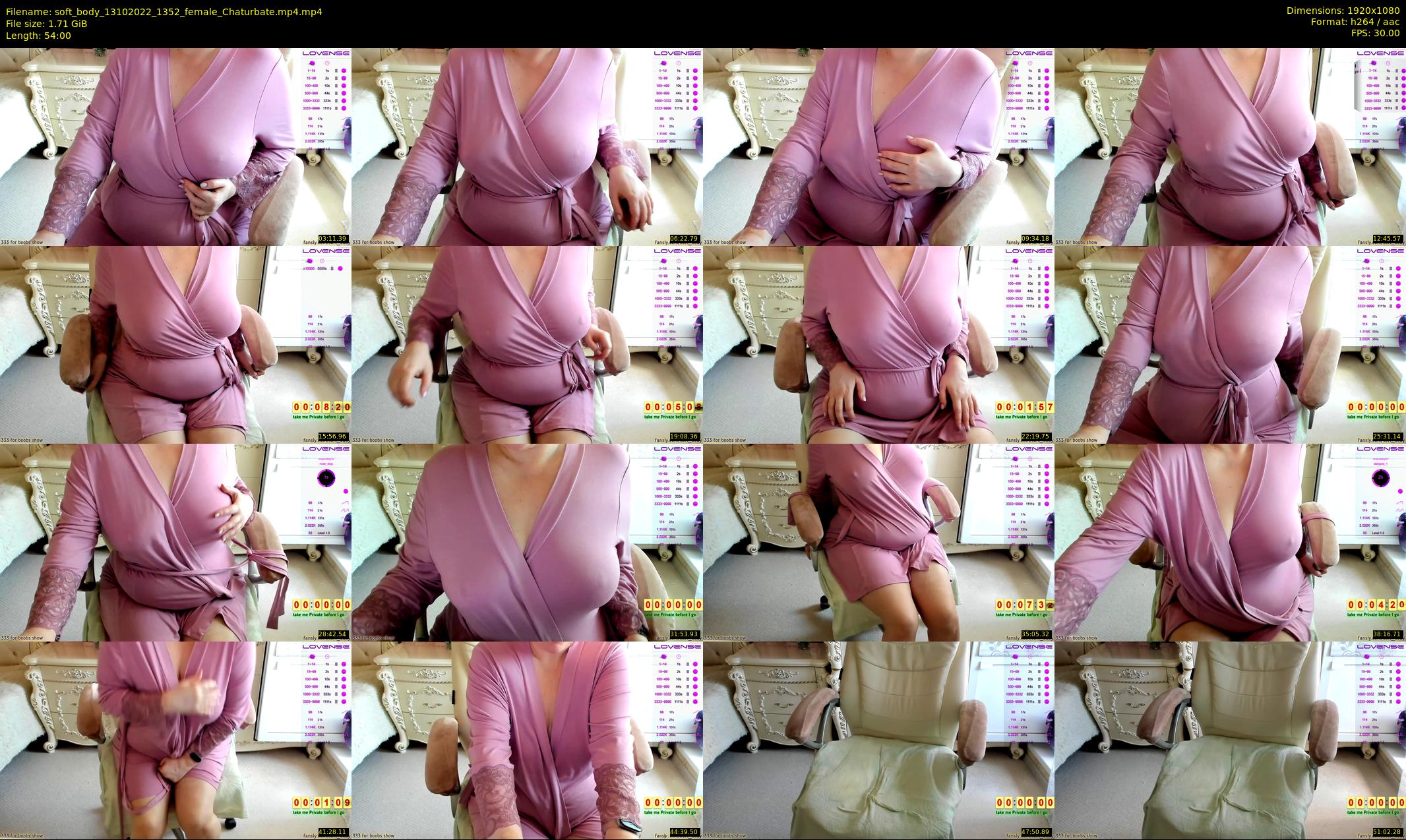 soft_body — 54 minute Chaturbate female cam show recording, 1080p, Oct 13, 2022