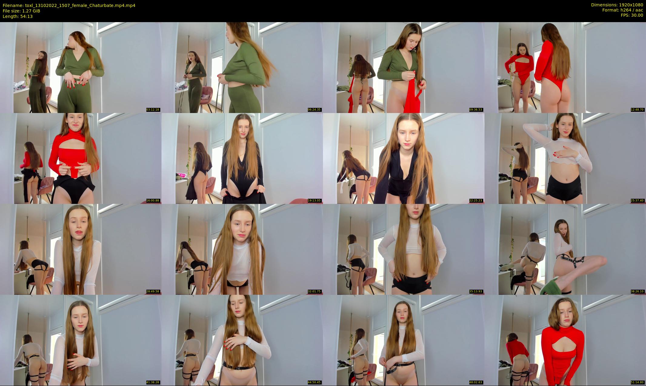 toxl — 55 minute Chaturbate female cam show recording, 1080p, Oct 13, 2022