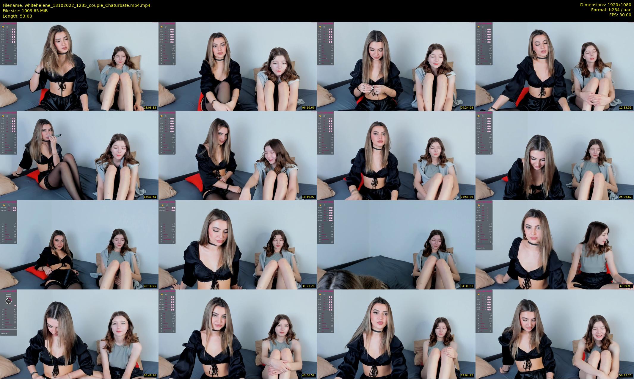 whitehelene — 54 minute Chaturbate female cam show recording, 1080p, Oct 13, 2022