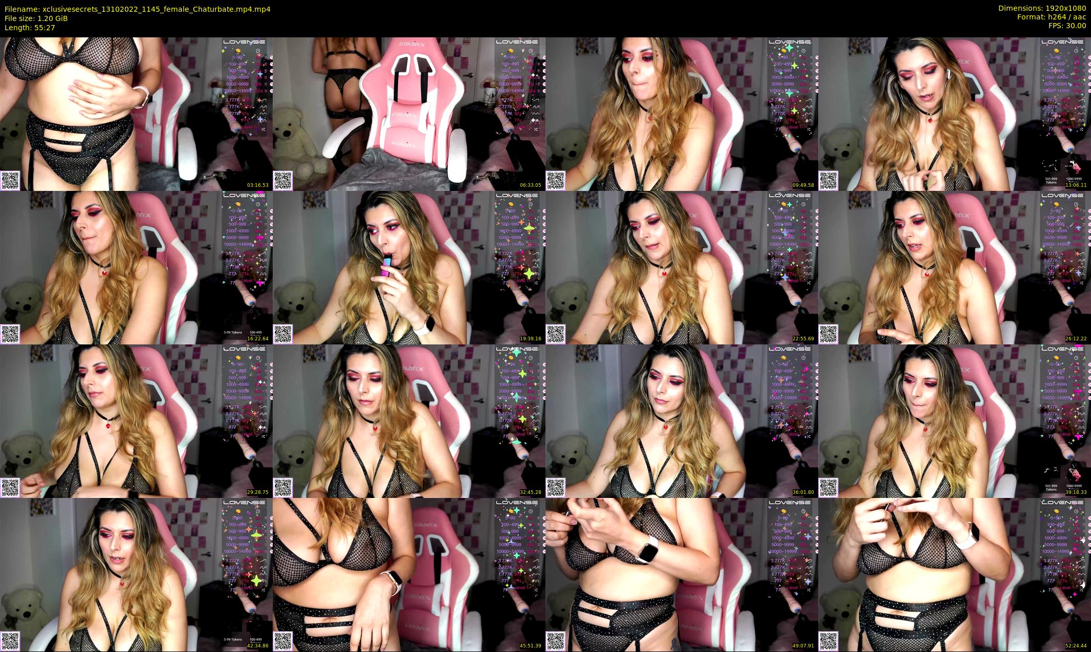xclusivesecrets — 56 minute Chaturbate female cam show recording, 1080p, Oct 13, 2022