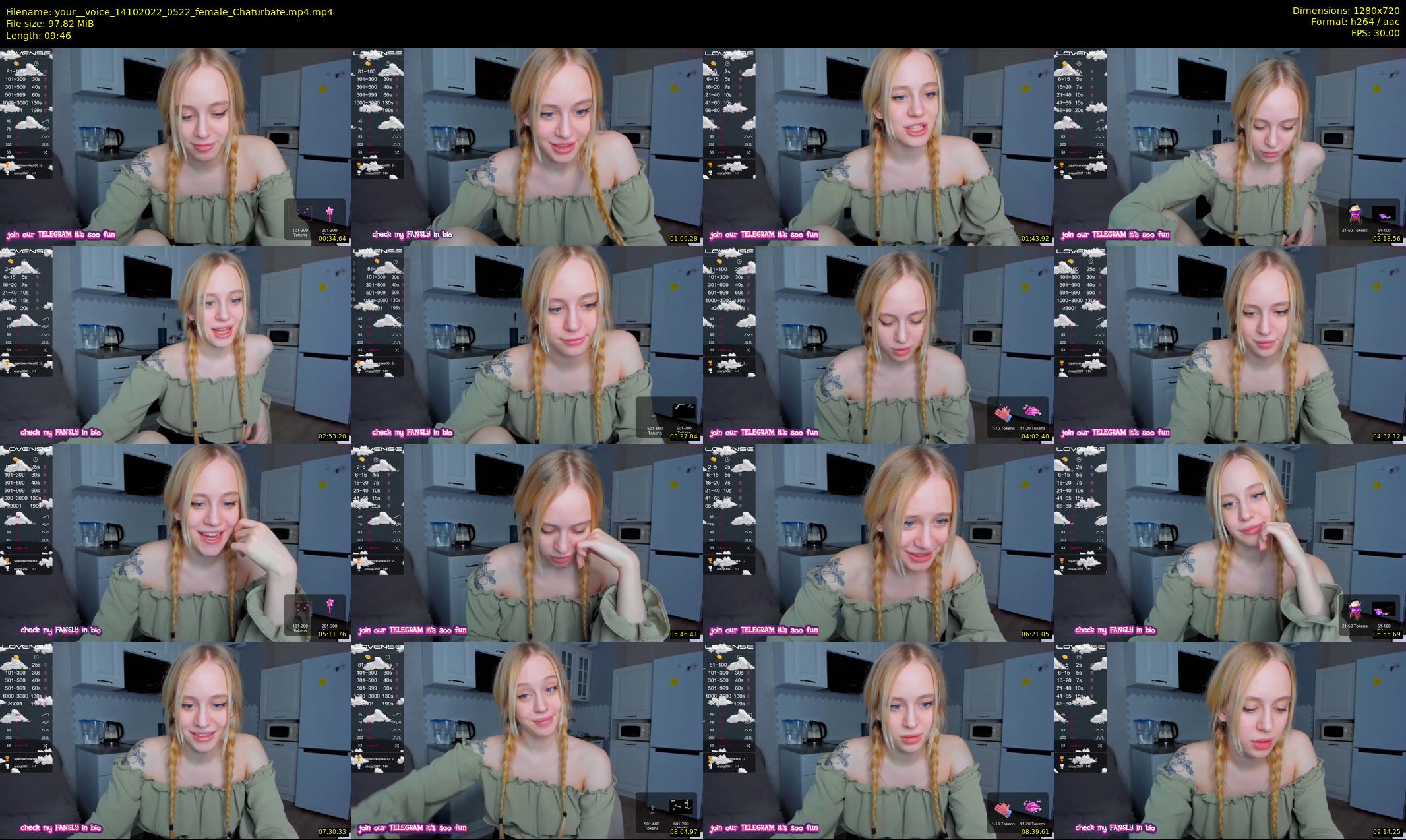 your__voice — 10 minute Chaturbate female cam show recording, 720p, Oct 14, 2022