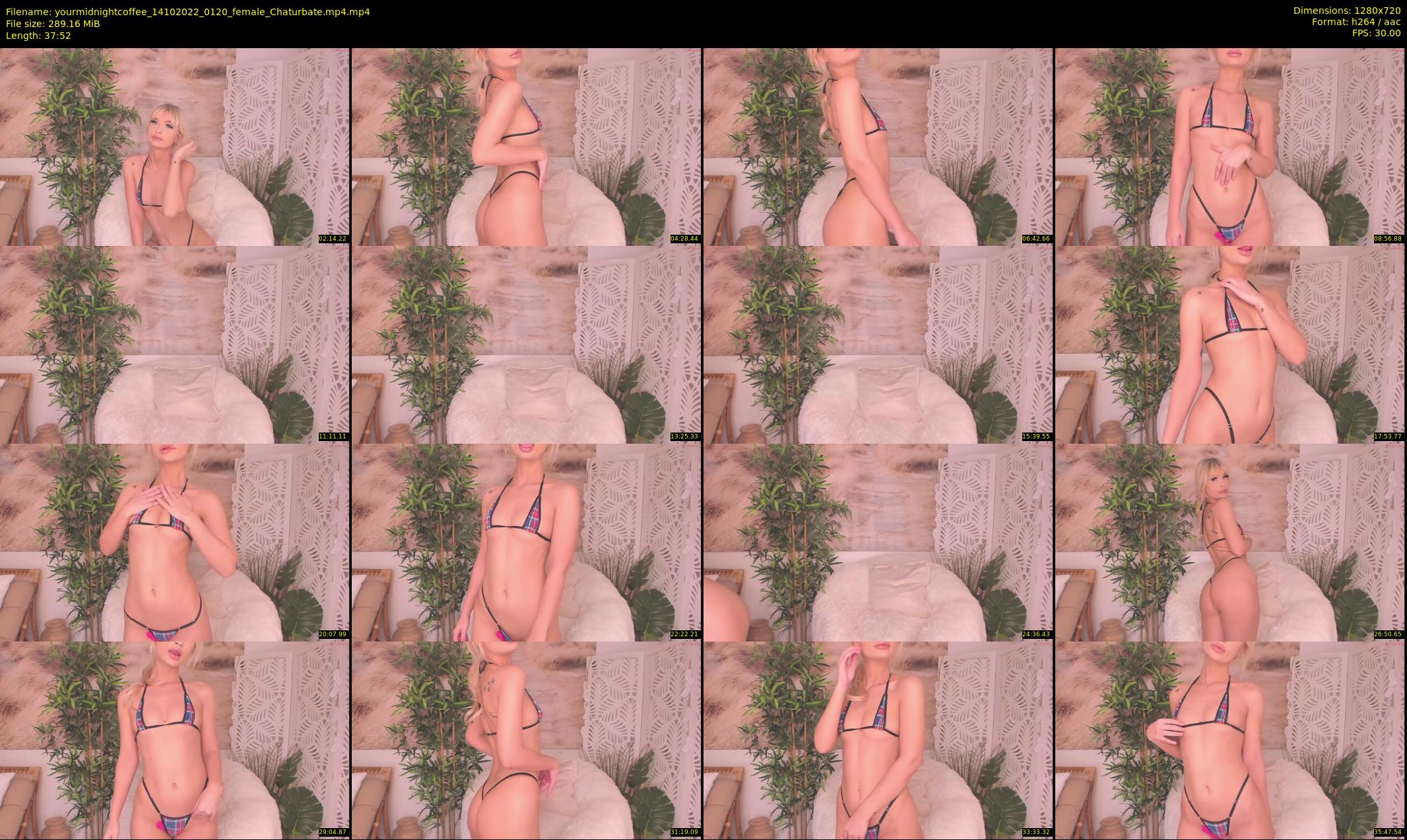 yourmidnightcoffee — 38 minute Chaturbate female cam show recording, 720p, Oct 14, 2022